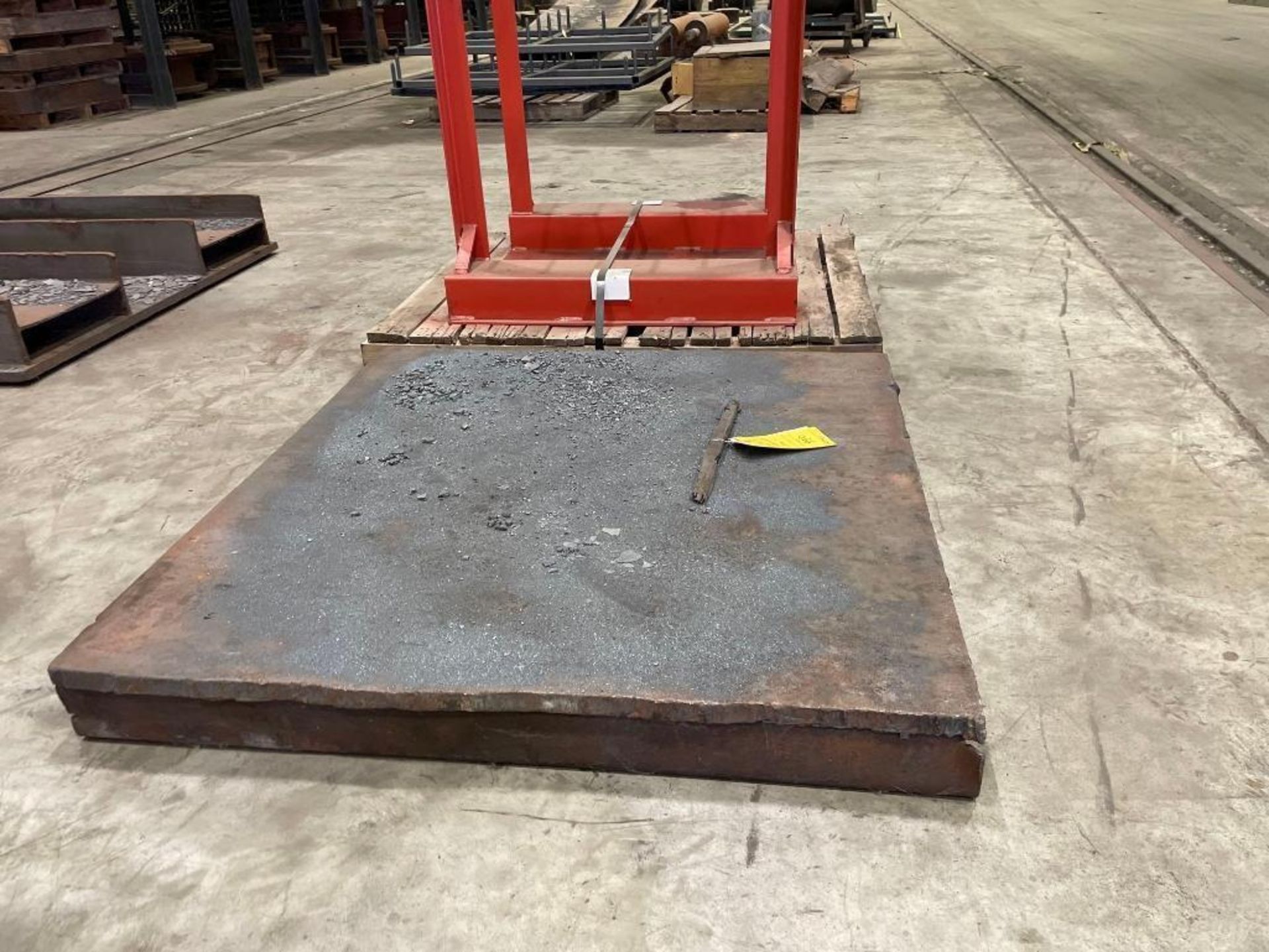 Lot of Stands: (4) Assorted Material Stands, for forklift use