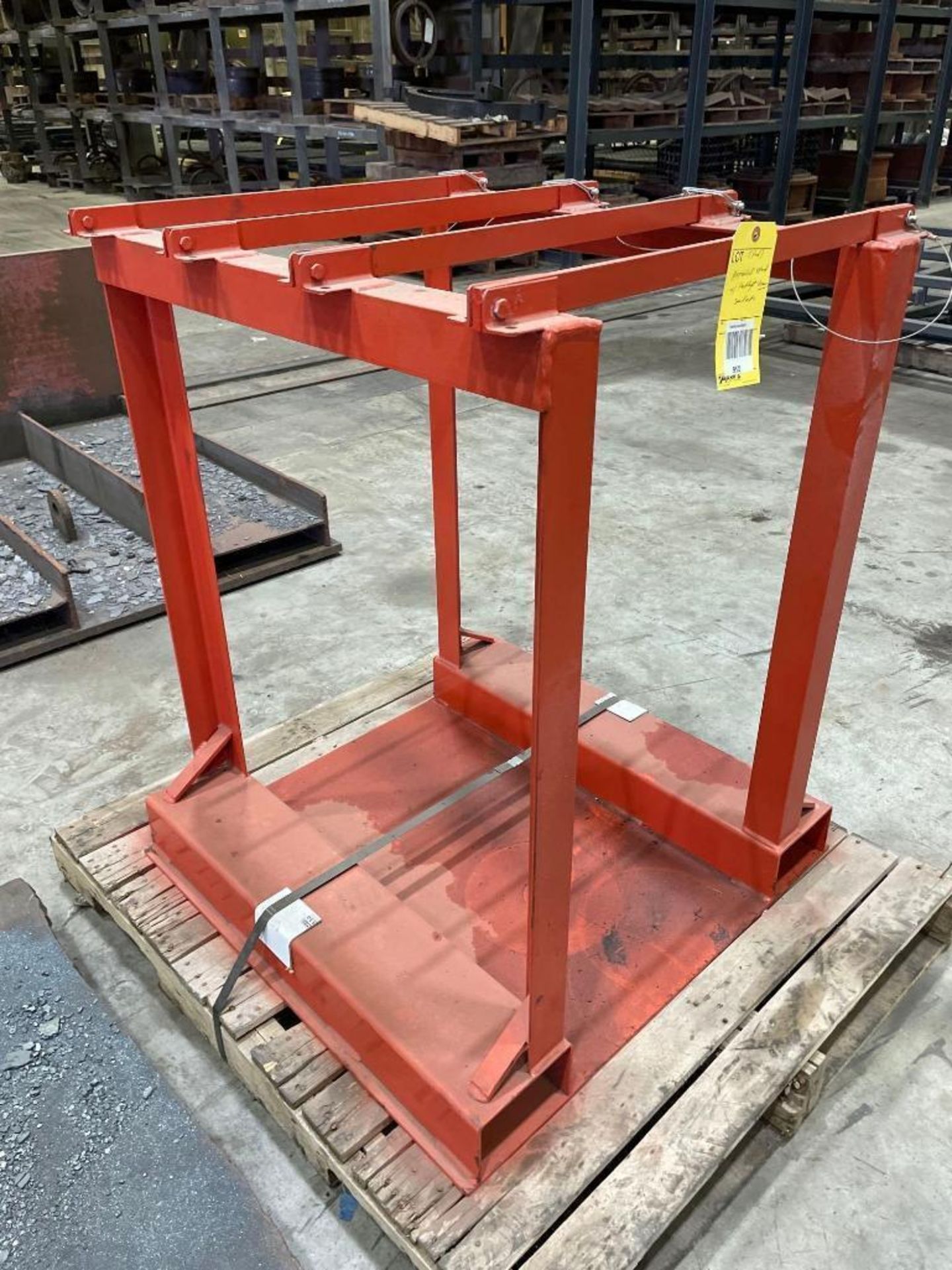 Lot of Stands: (4) Assorted Material Stands, for forklift use - Image 5 of 13
