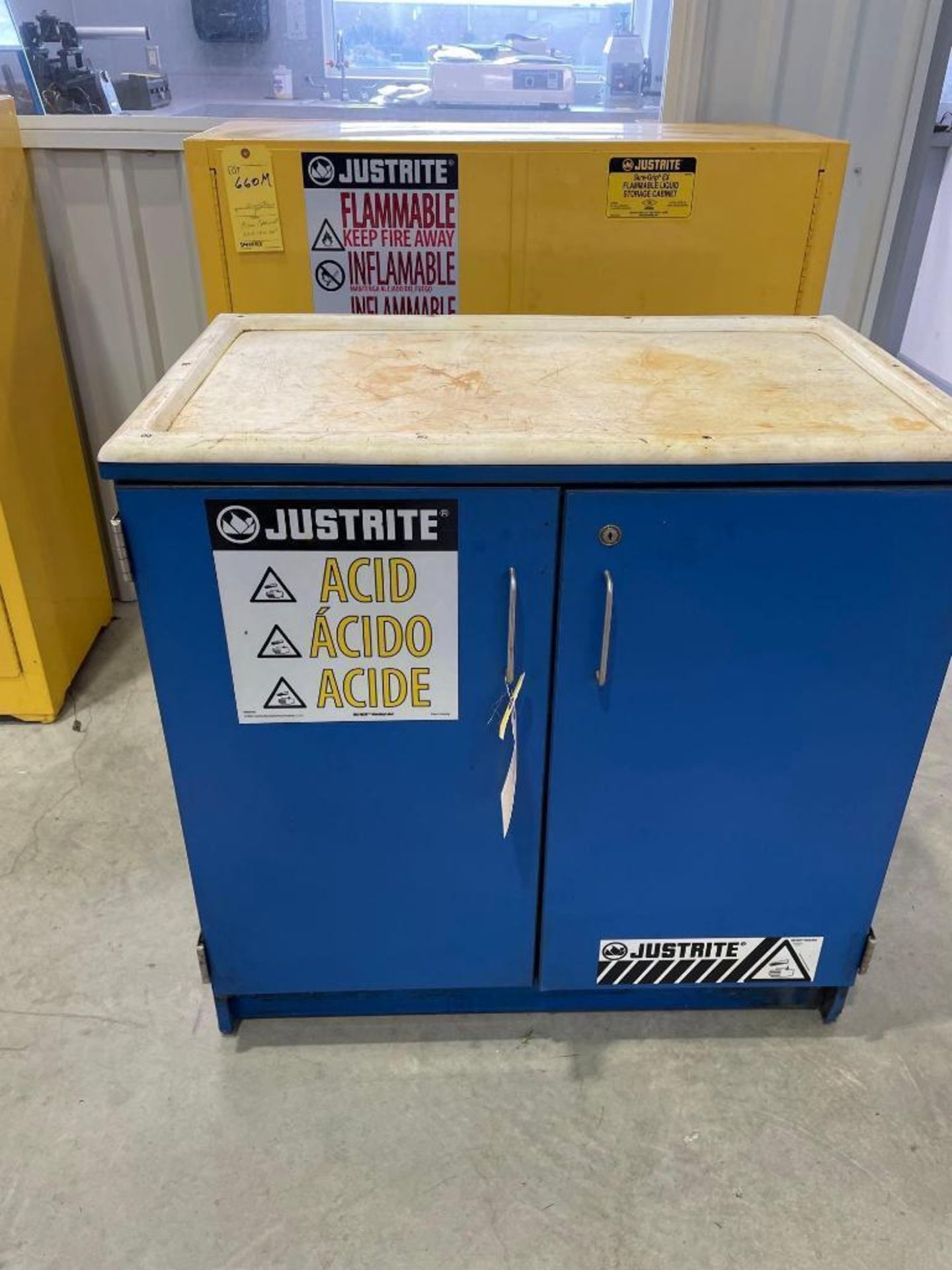 Lot of 2: Justrite Fire Cabinets - Image 4 of 6