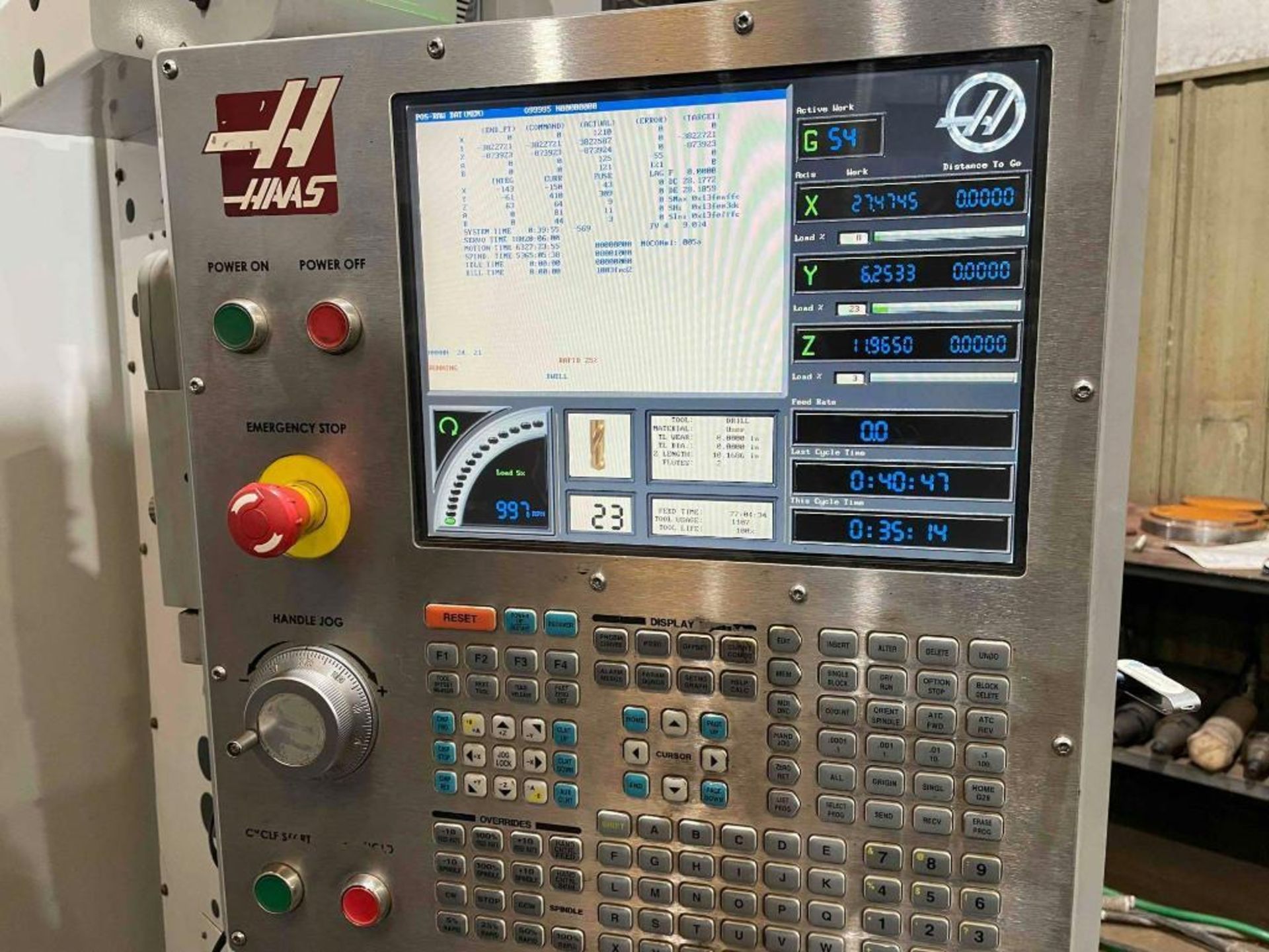 Haas EC-1600-5DEG CNC Horizontal Machining Center - Image 6 of 26