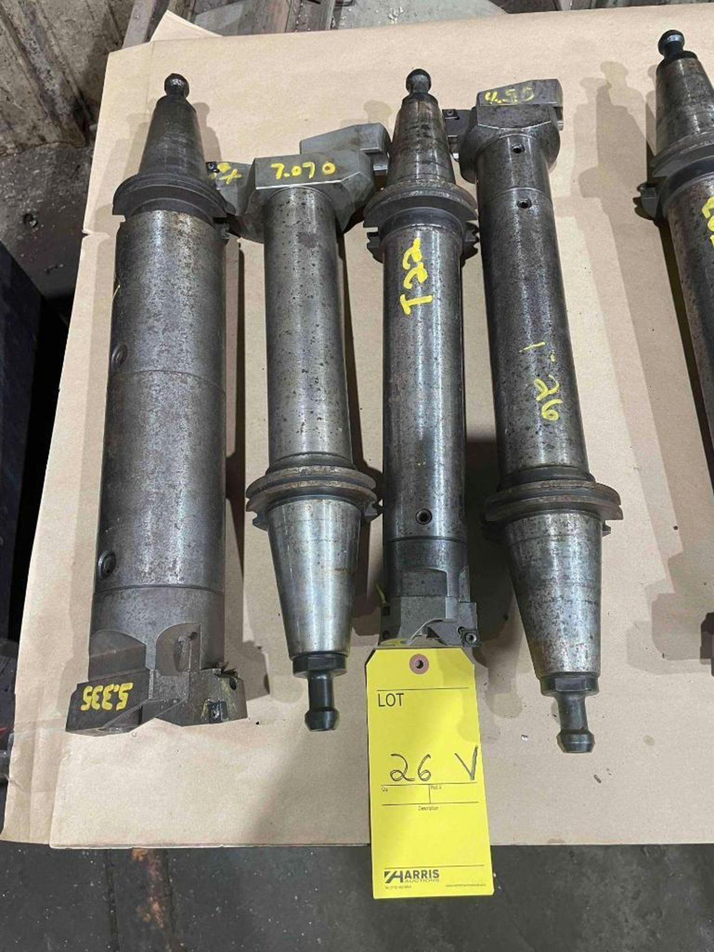 Lot of 4: Cat 50 Tooling with Kaiser Head