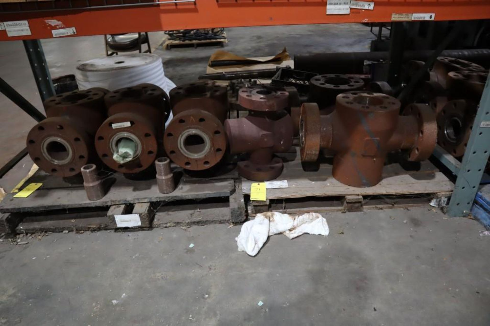 Lot of 6: (3) Body Manual 4" 10M PN: 694405-01-B, (3) Body Manual 4" 10M PN: 140-6044-02F