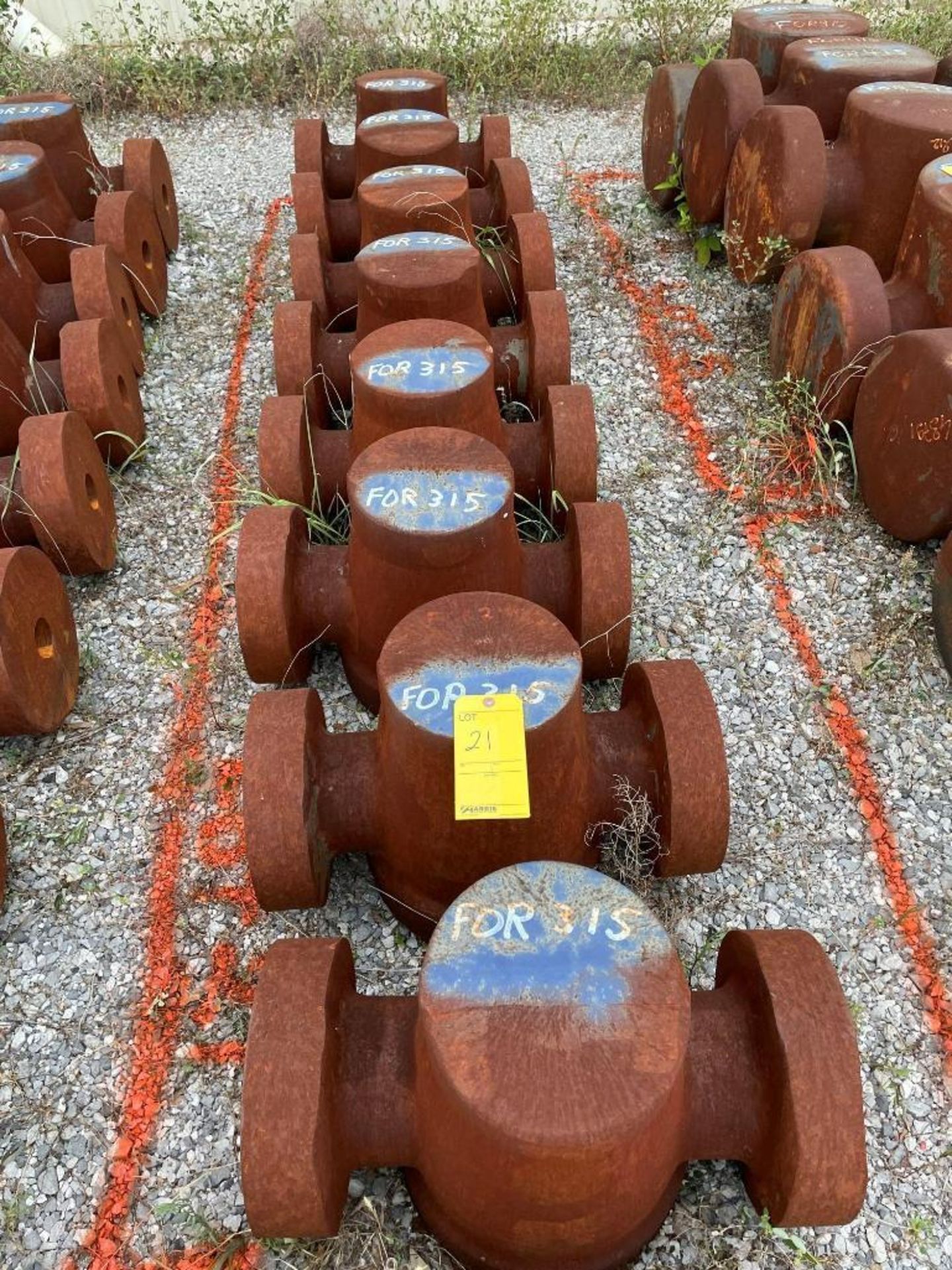 Lot of 8: Forging Valve Body 3.06 15M - Image 9 of 12