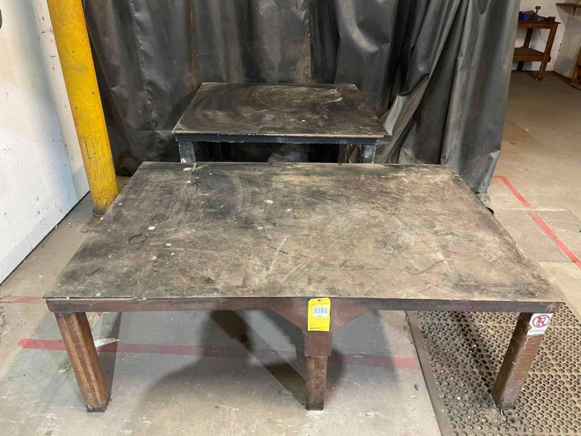 Lot of 2 Heavy Duty tables