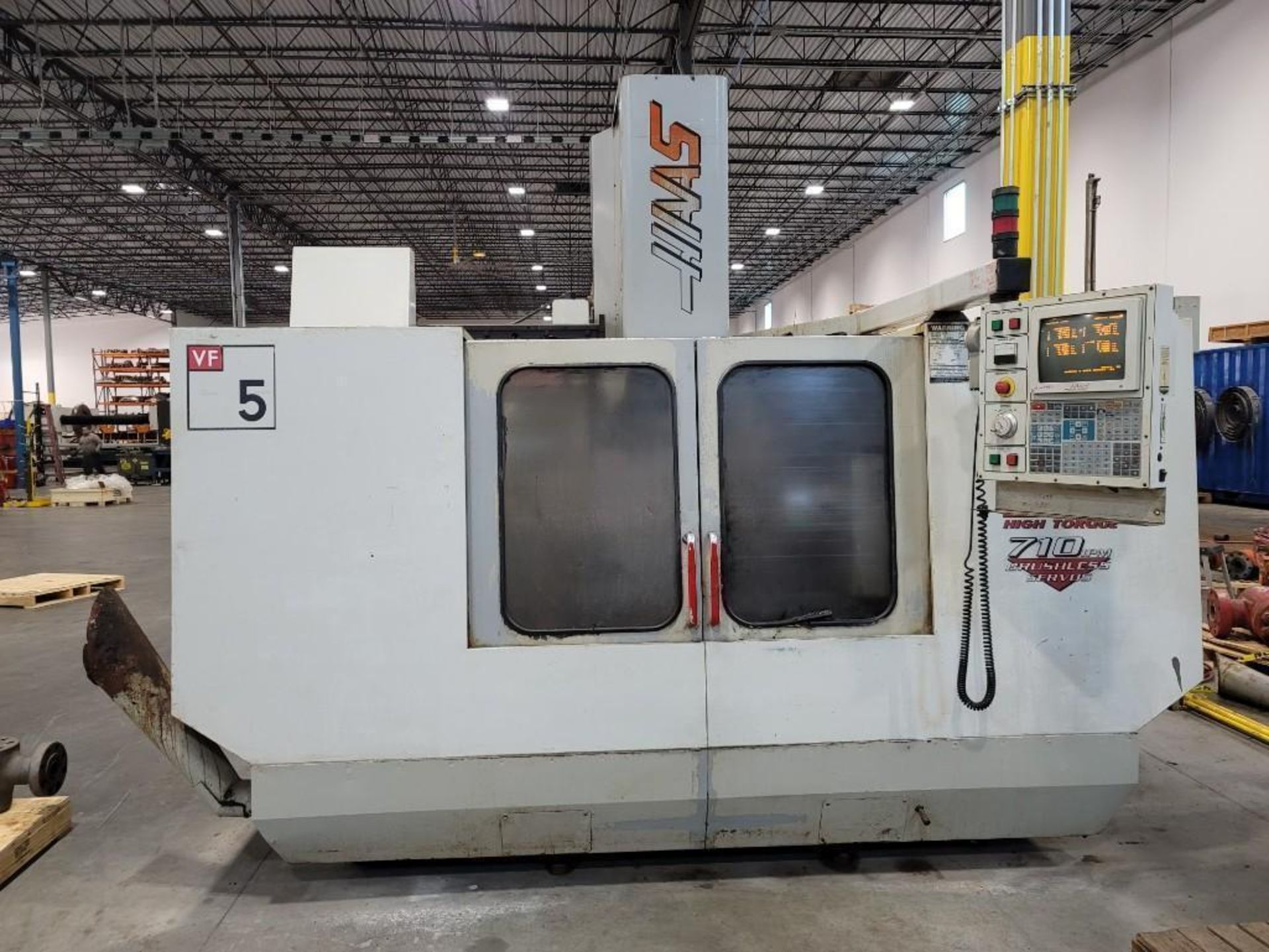 Haas VF-5 CNC Vertical Machining Center - Image 2 of 23