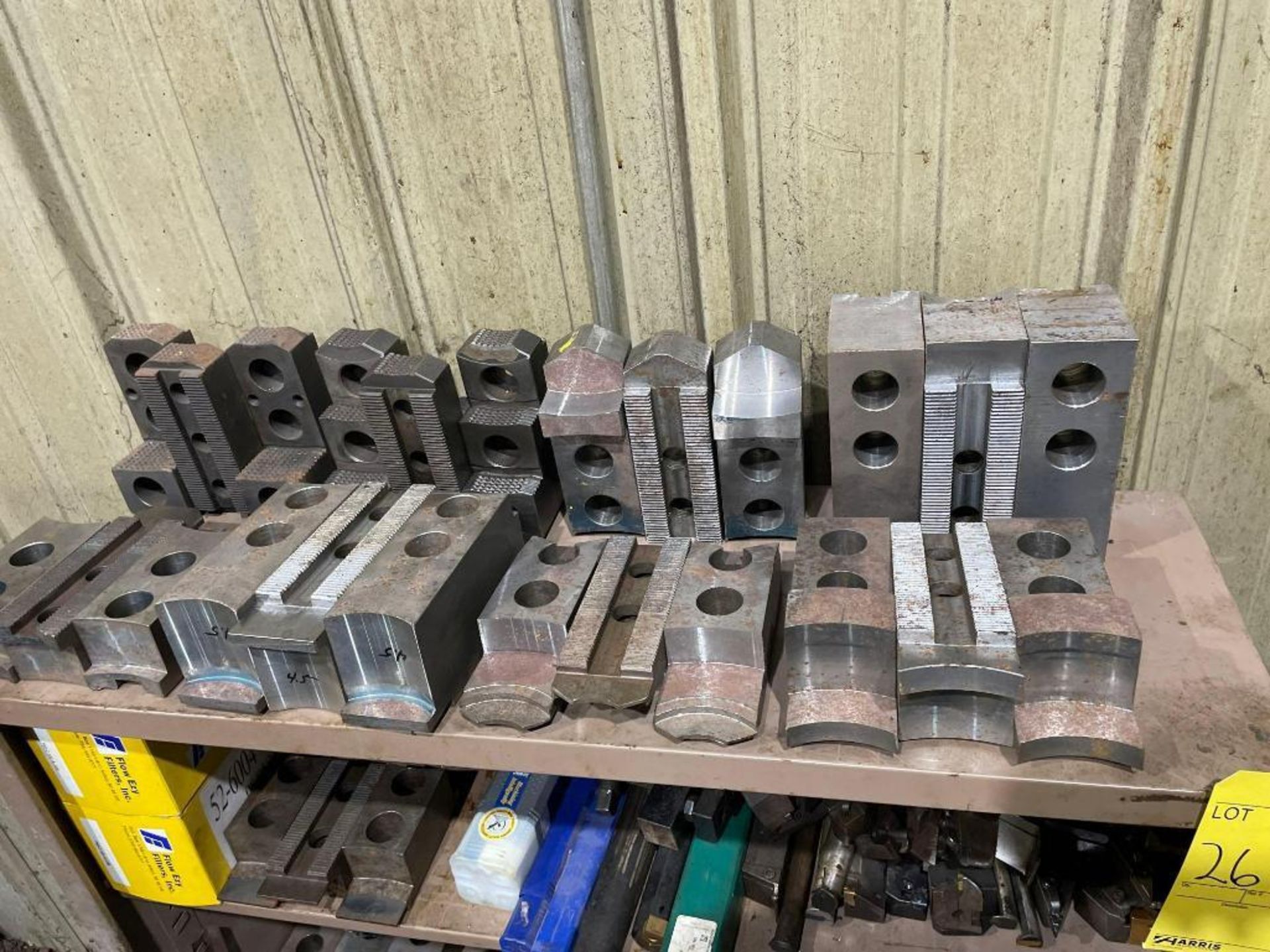 lot of Misc. Haas tooling, Jaws, Tool holders, Collets, Location ...