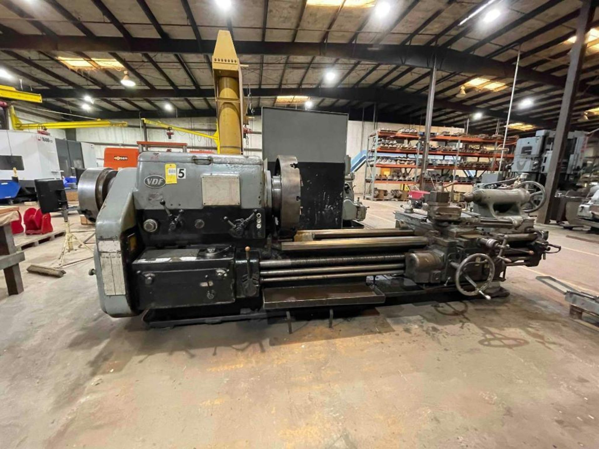 34" x 84" VDF Engine Lathe