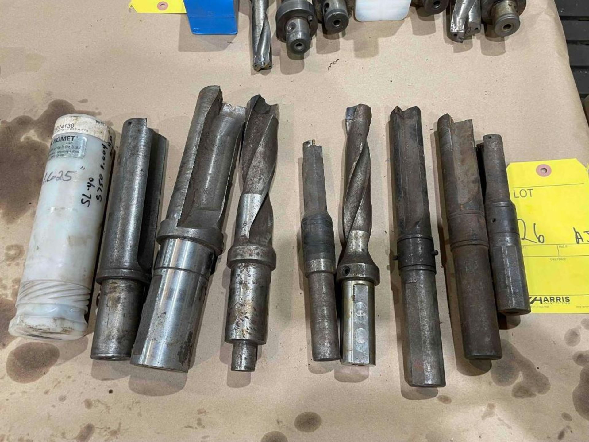 Lot of 9: Indexable Insert Drills