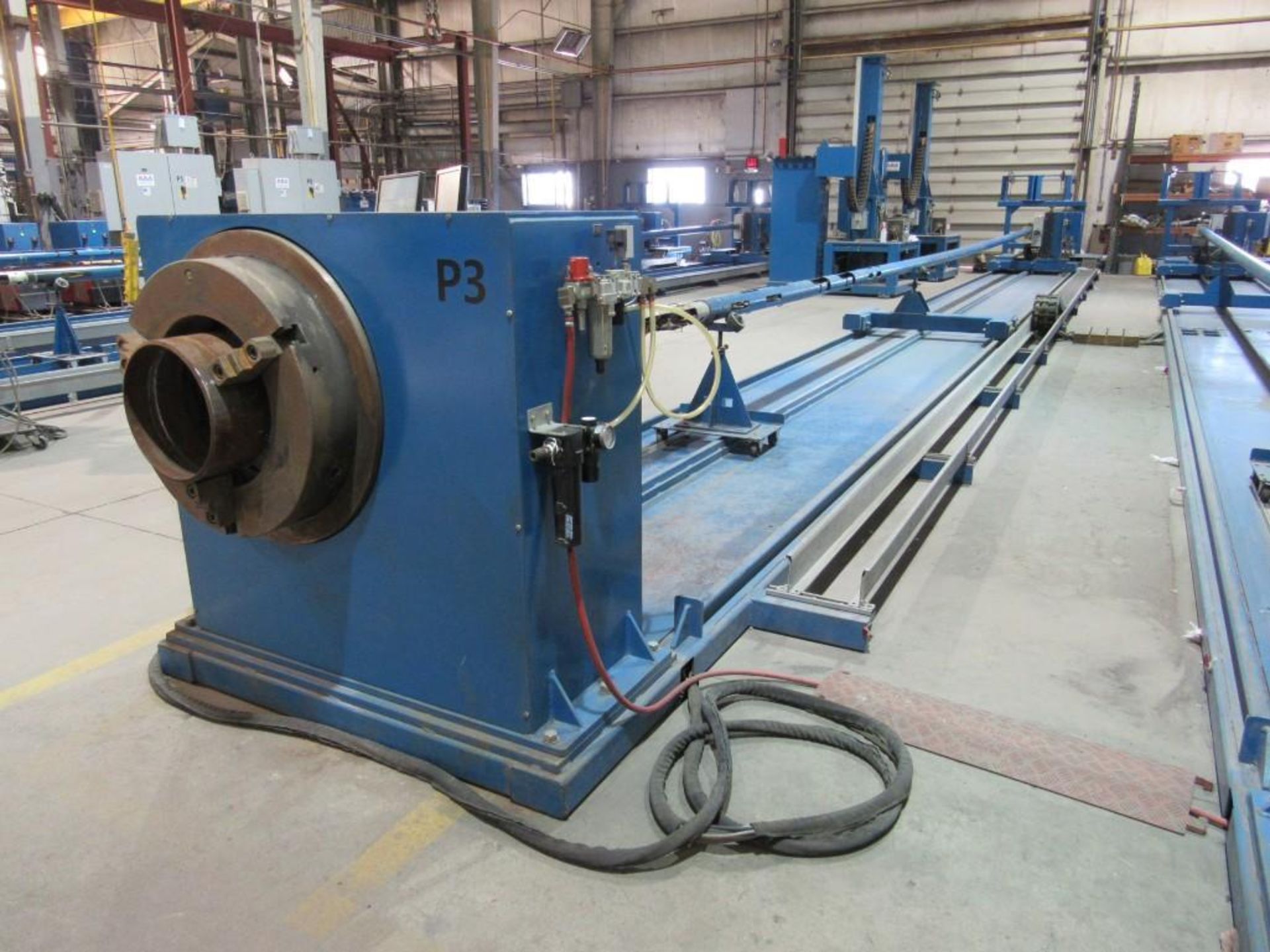 42' Tripulse Dual Hot Wire GTAW Pipe Cladding System, New May 2015, S/N 1549-21026