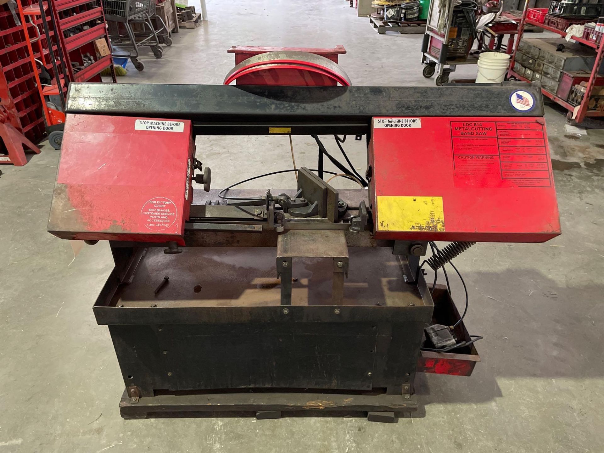 LDC 814 Metal Cutting Band Saw