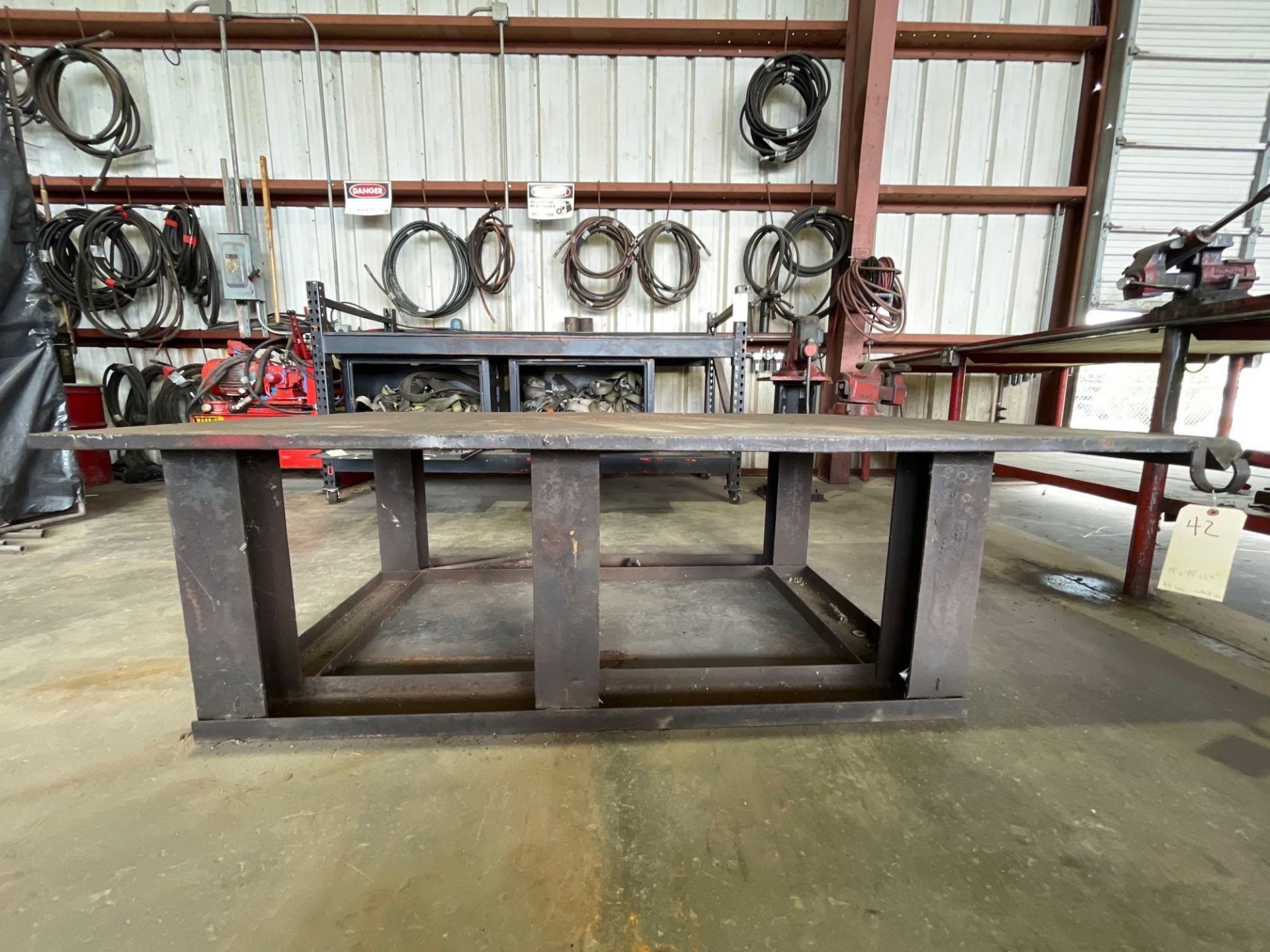 79" X 48" X 24" H.D. Welding Table with 6" Vise - Image 2 of 7