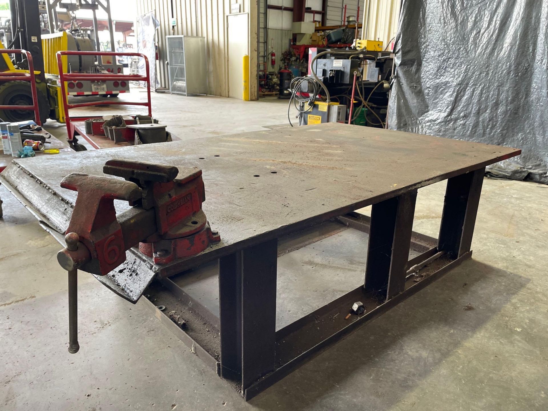 79" X 48" X 24" H.D. Welding Table with 6" Vise - Image 7 of 7