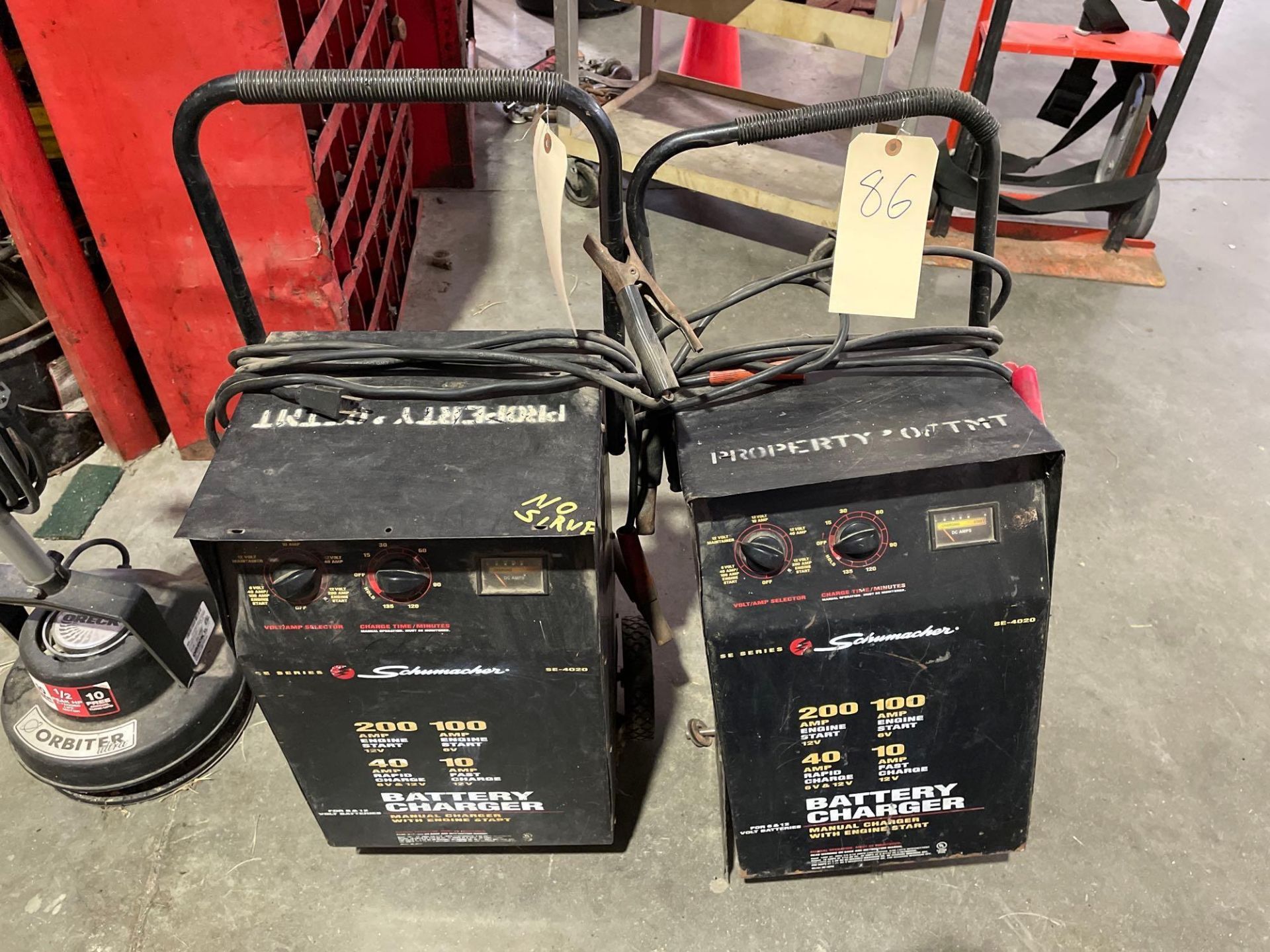 Lot of 2: Schumacher SE-4020 Battery Chargers - Image 3 of 5