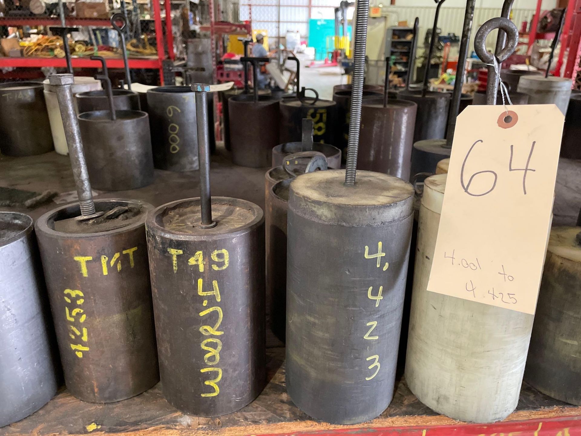 Lot of 16: Pipe Testing Drifts, Sizes from 4.001 to 4.425 - Image 4 of 6