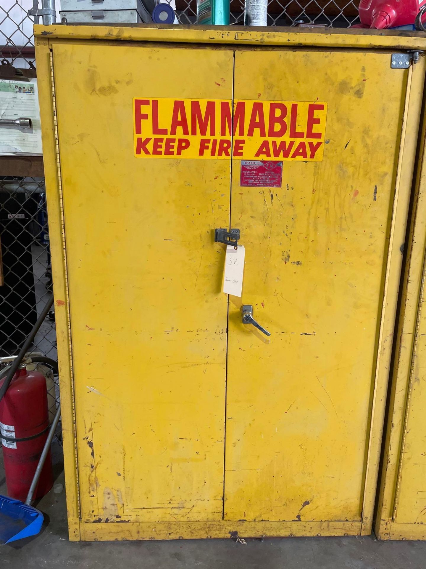 Flammable Cabinet - Contents Not Include