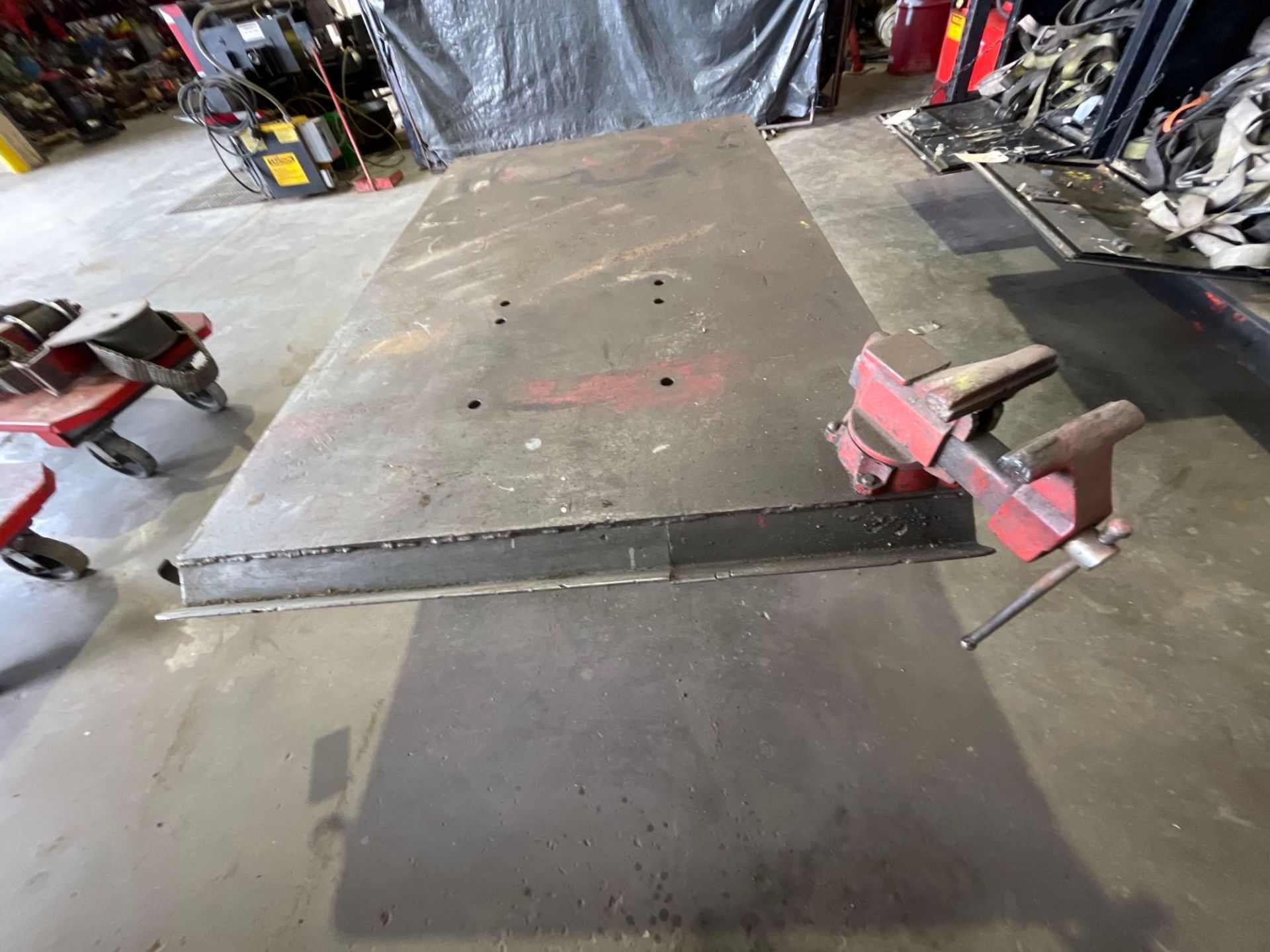 79" X 48" X 24" H.D. Welding Table with 6" Vise - Image 6 of 7