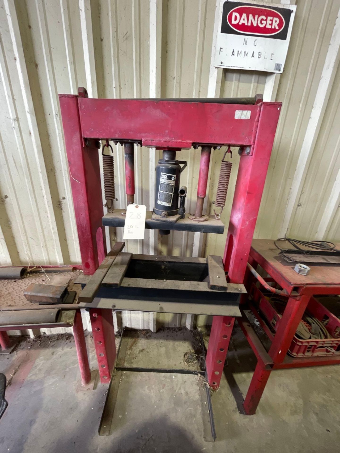 20 Ton Manual Hydraulic Press - Image 3 of 4