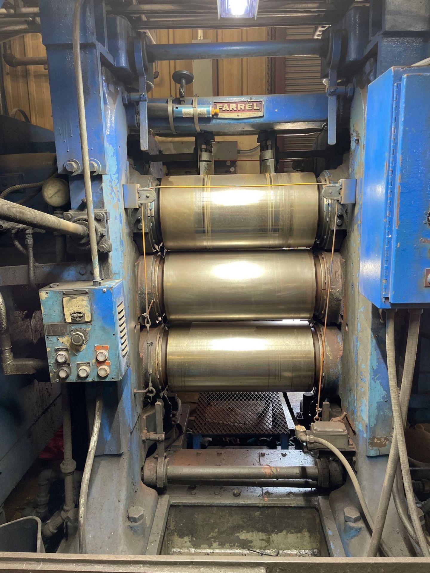 Farrel-Birmingham 4-roll Calender / Rubber Mill, Machine 60A460 - Image 7 of 15
