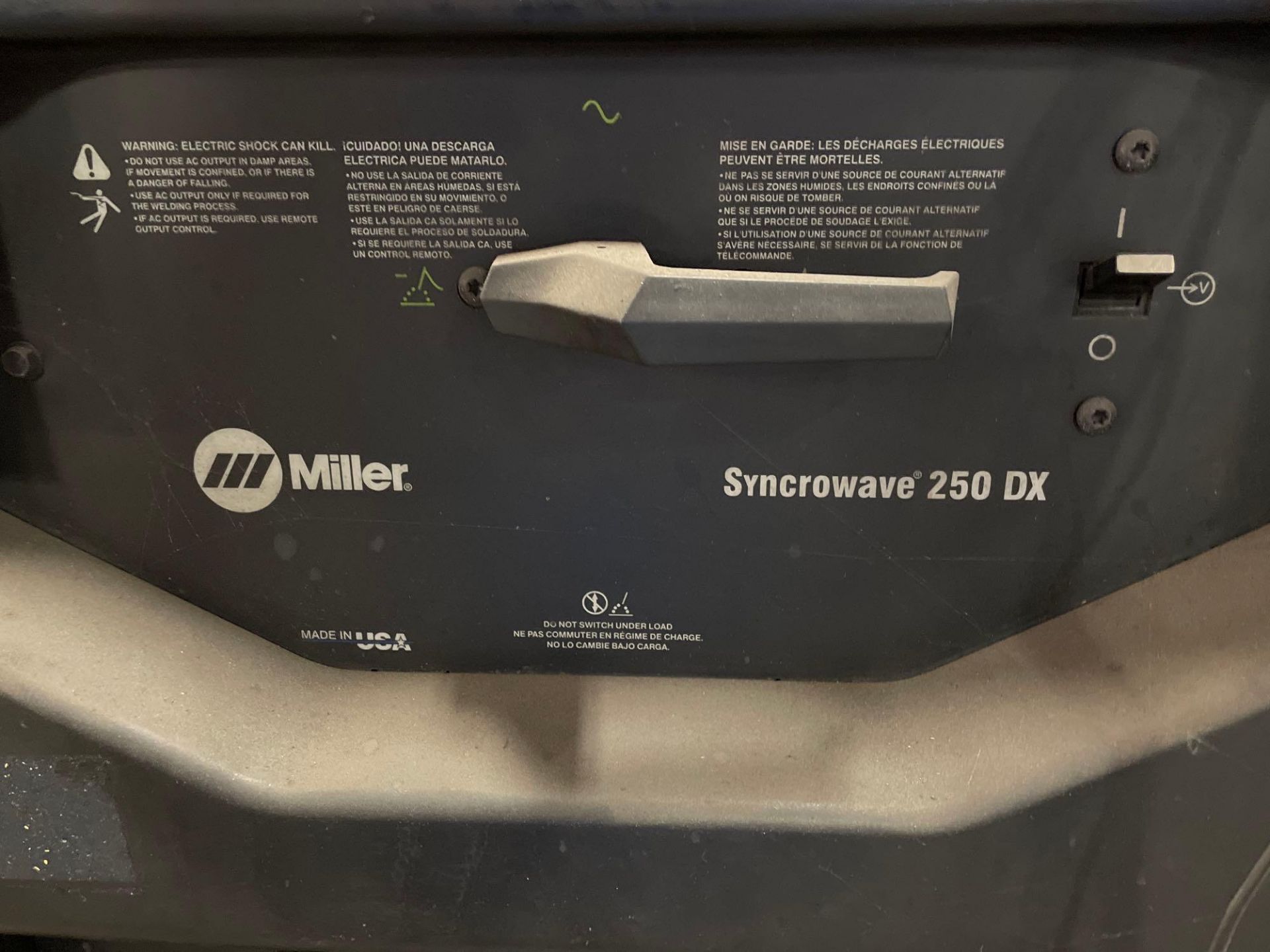 Miller Syncrowave 250 DX Welder on Casters - Image 2 of 14
