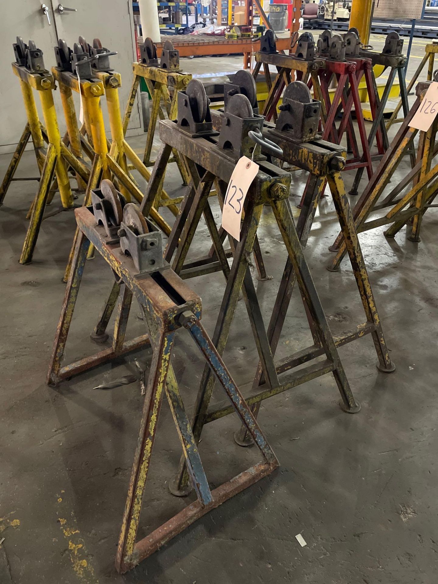 Lot of 3: Roller Stands, Max. Capacity 2,000 lbs. - Image 3 of 4