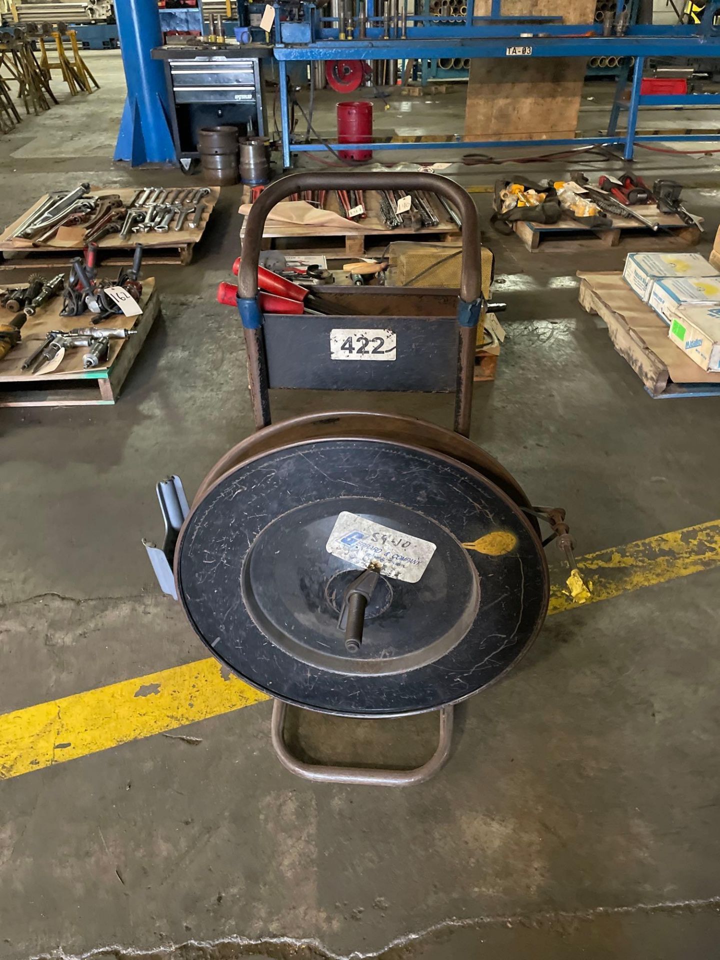 Gerrad and Company Metal Banding Cart