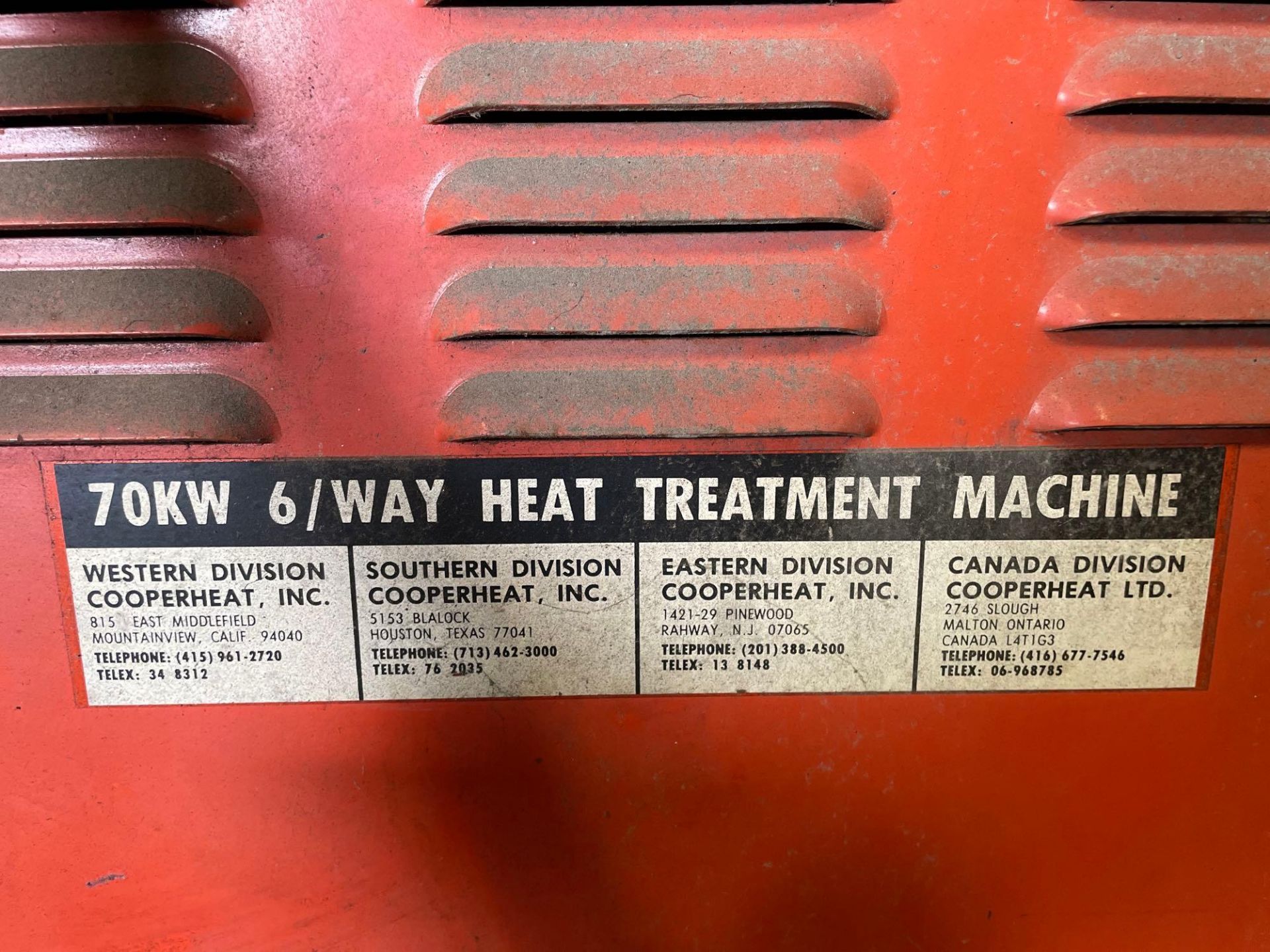 Cooper Heat, Preheat and Post Heat, Device on Casters - Image 3 of 10