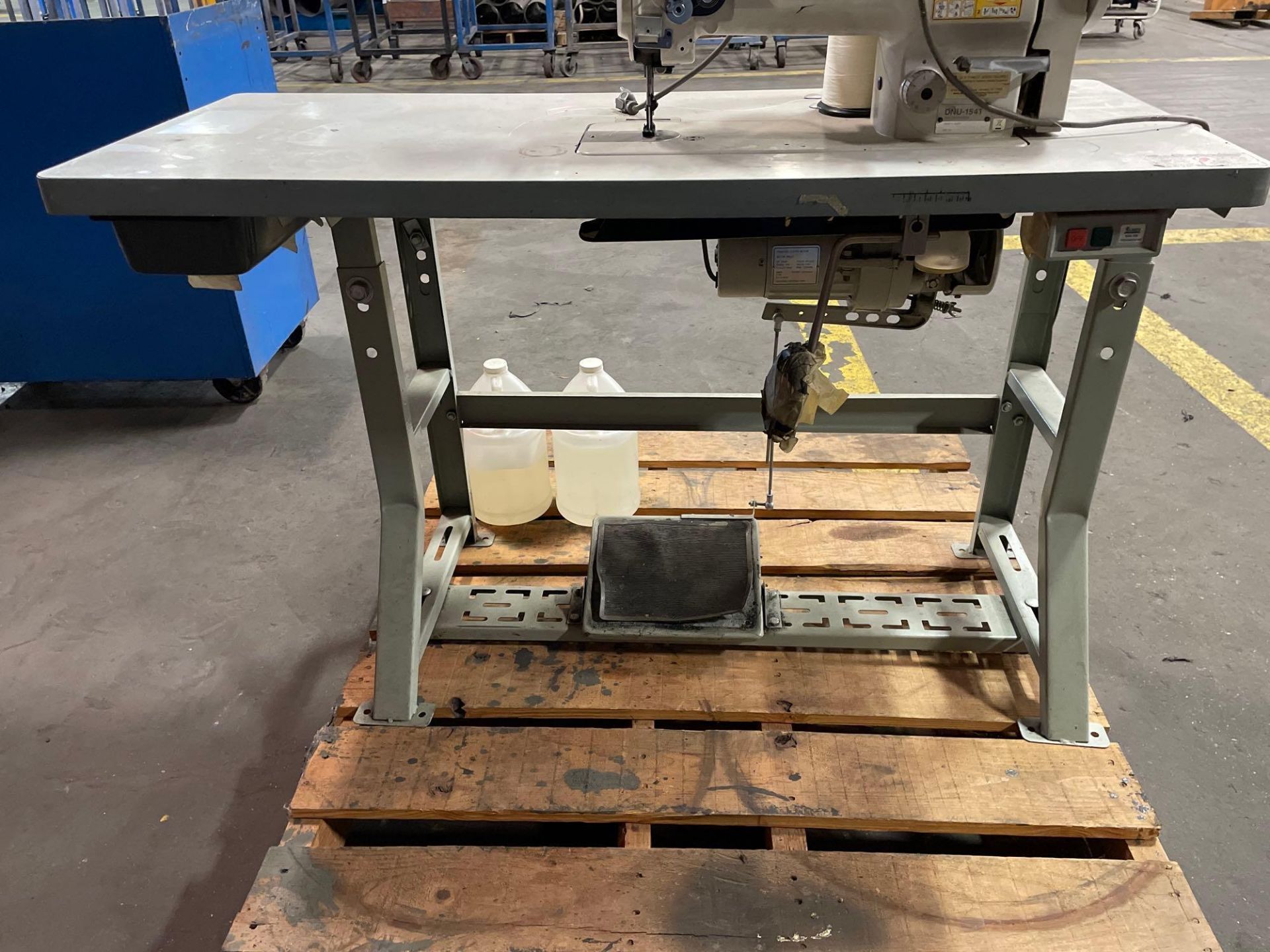 Juki Sewing Machine Table and Motor, DNU-1541 - Image 10 of 20