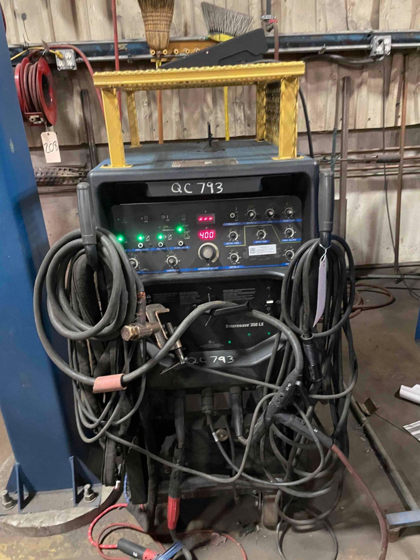 Miller Syncrowave 350 LX Welder on Casters, with Miller Coolmate 4 - Image 14 of 14