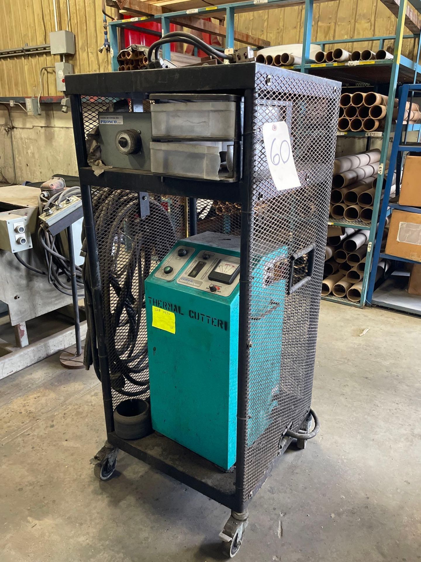 Prosco Inc. Elastomer Cutting System 200 with Cooling Air Control Box