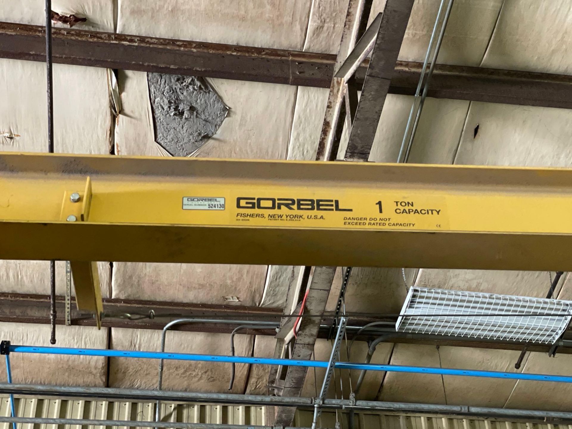 1 Ton Gorbel Jib Crane, No Hoist, (A4) - Image 3 of 10