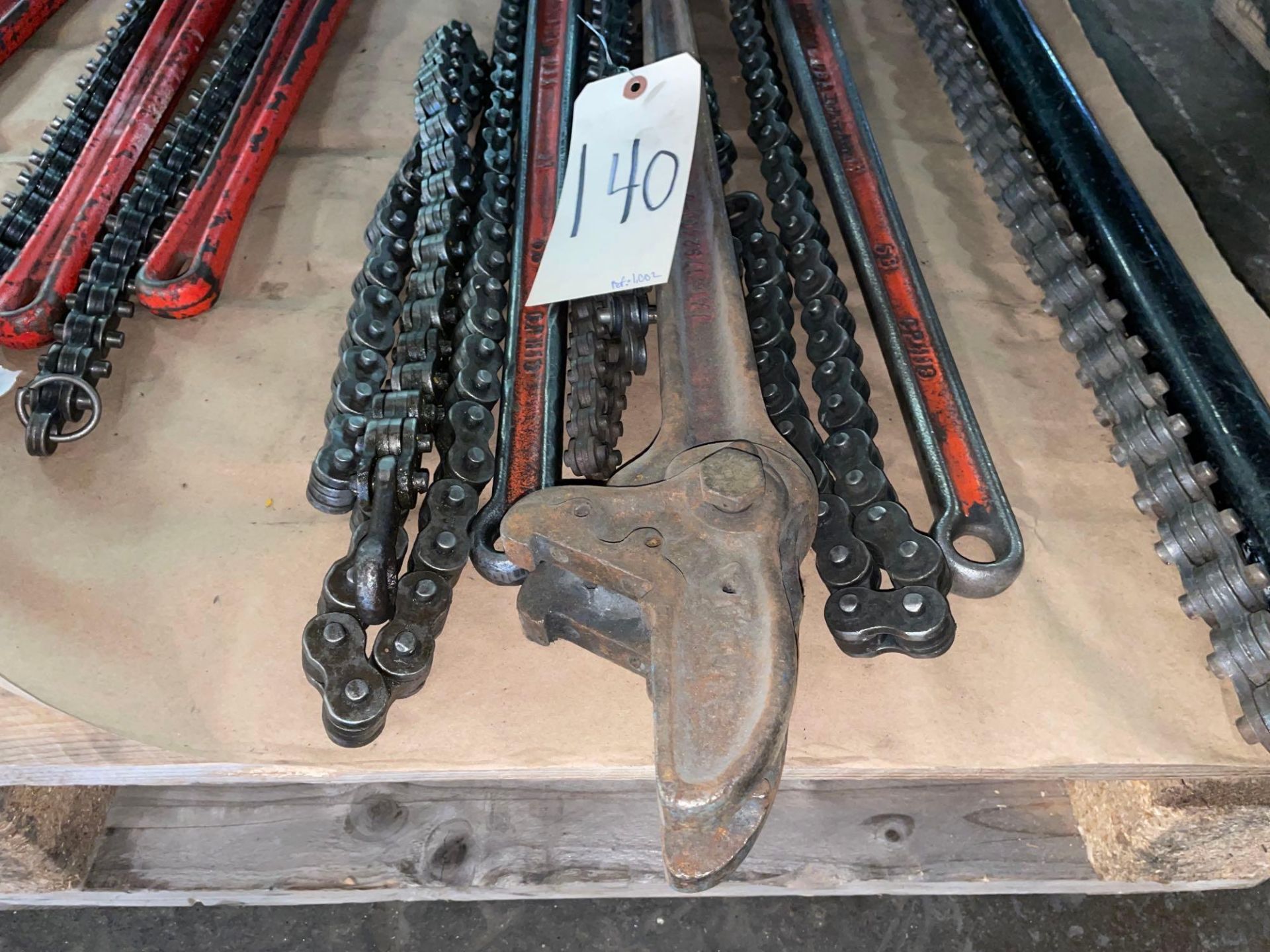 Lot of 3: Petol Chain Tongs Max. Capacity 1 3/4" - 6" - Image 3 of 9