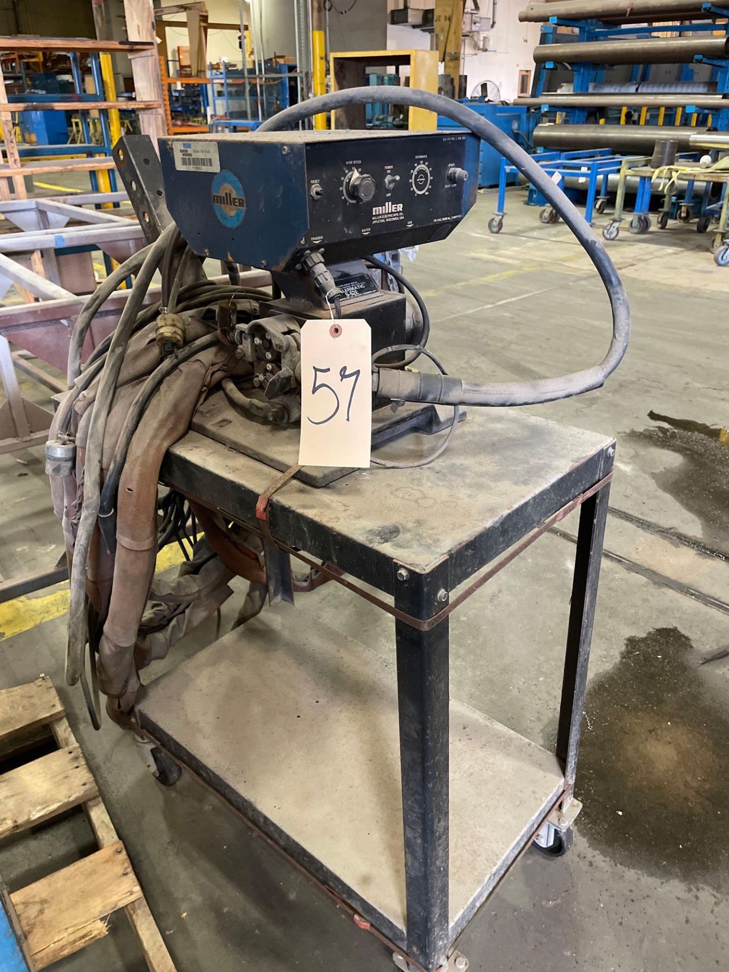 Miller Syncrowave 250 DX Welder on Casters - Image 14 of 14