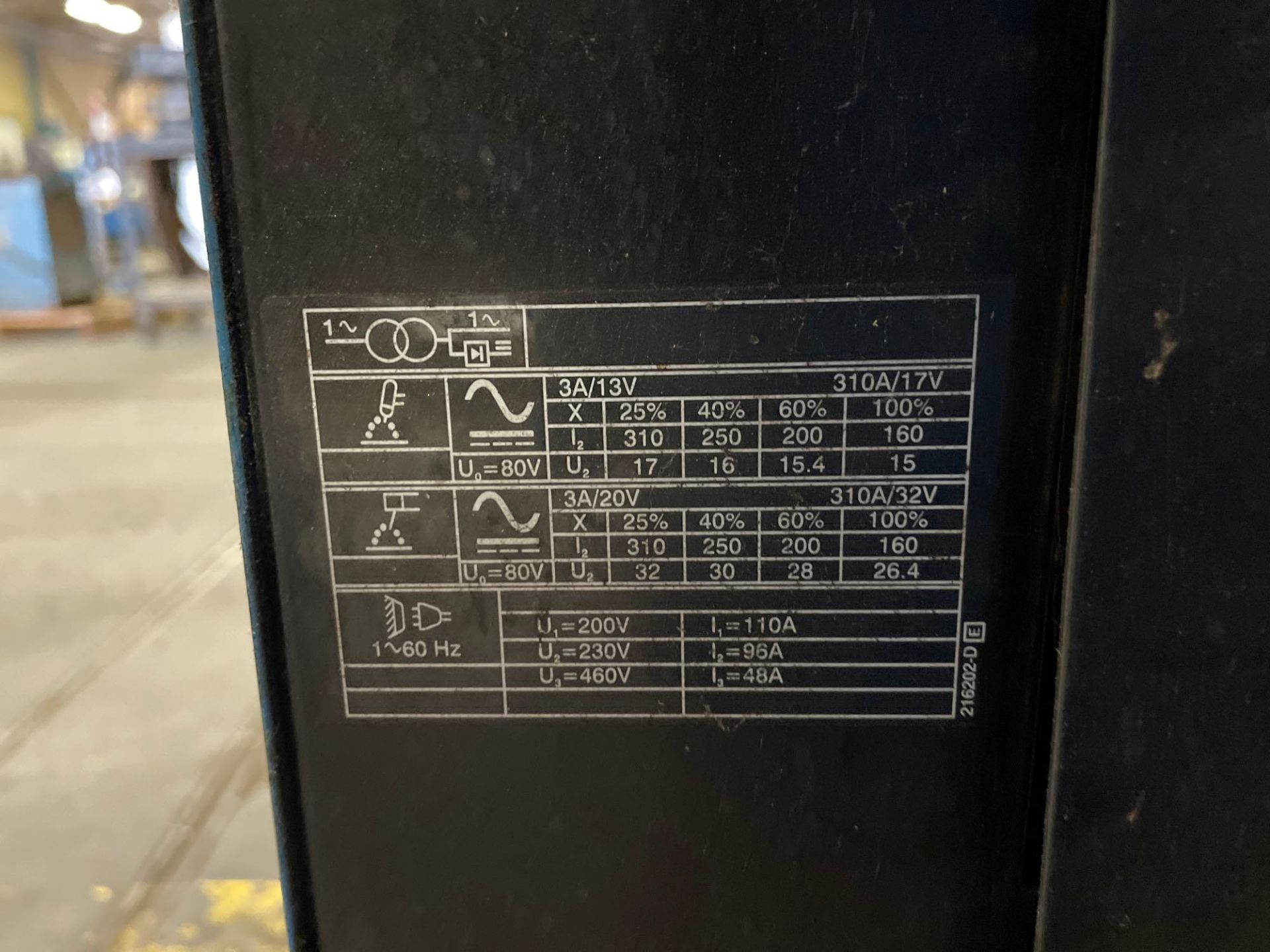 Miller Syncrowave 250 DX Welder on Casters - Image 5 of 14