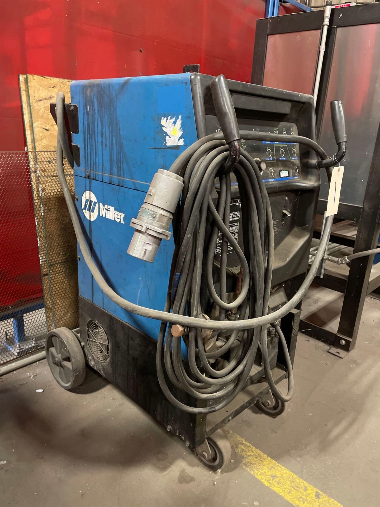 Miller Syncrowave 250 DX Welder on Casters - Image 4 of 8