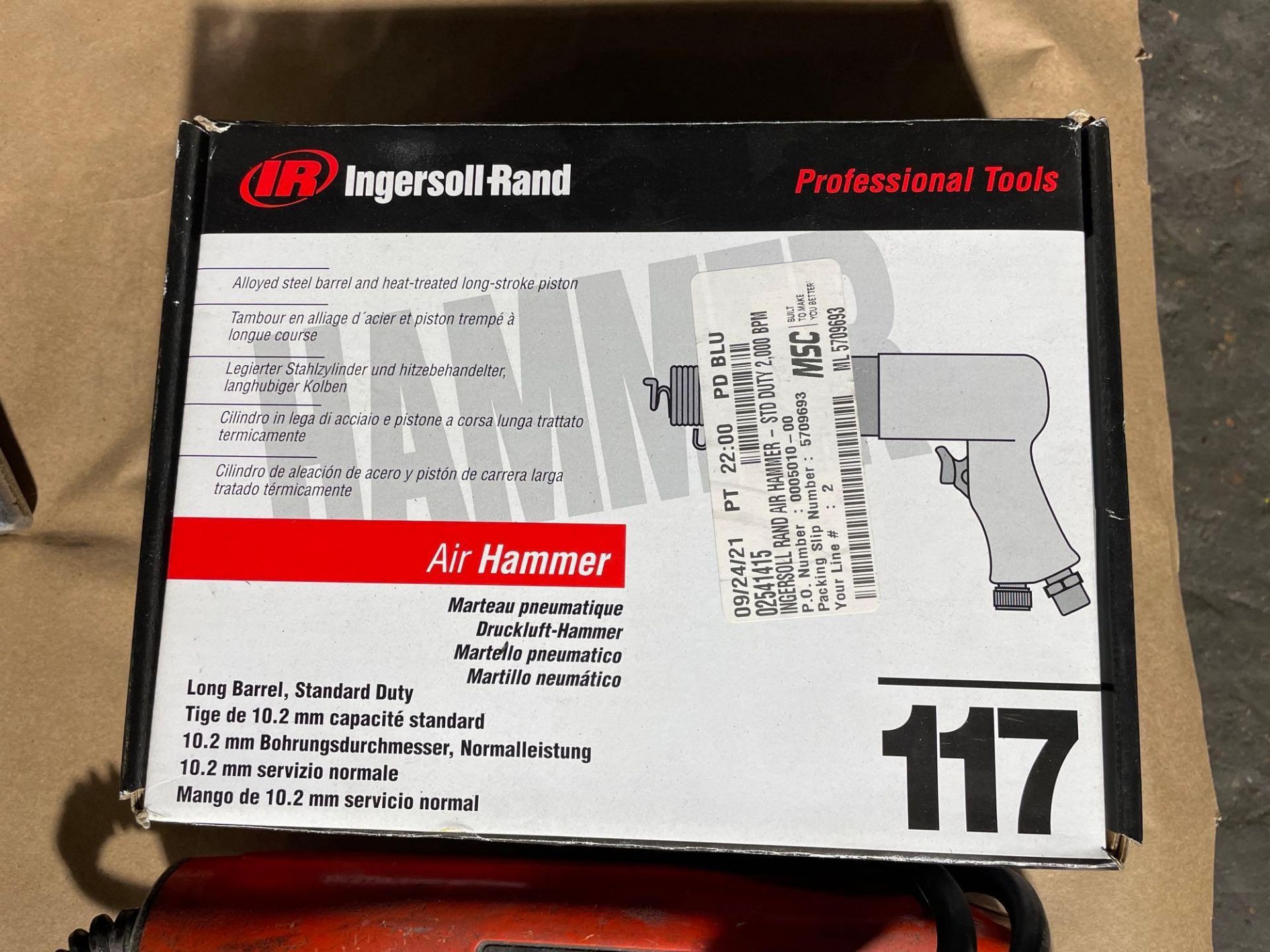 Lot of 2: (1) New Ingersoll-Rand Air Hammer , (10 Electro Spect Testing System Ferrous Probe) - Image 2 of 5