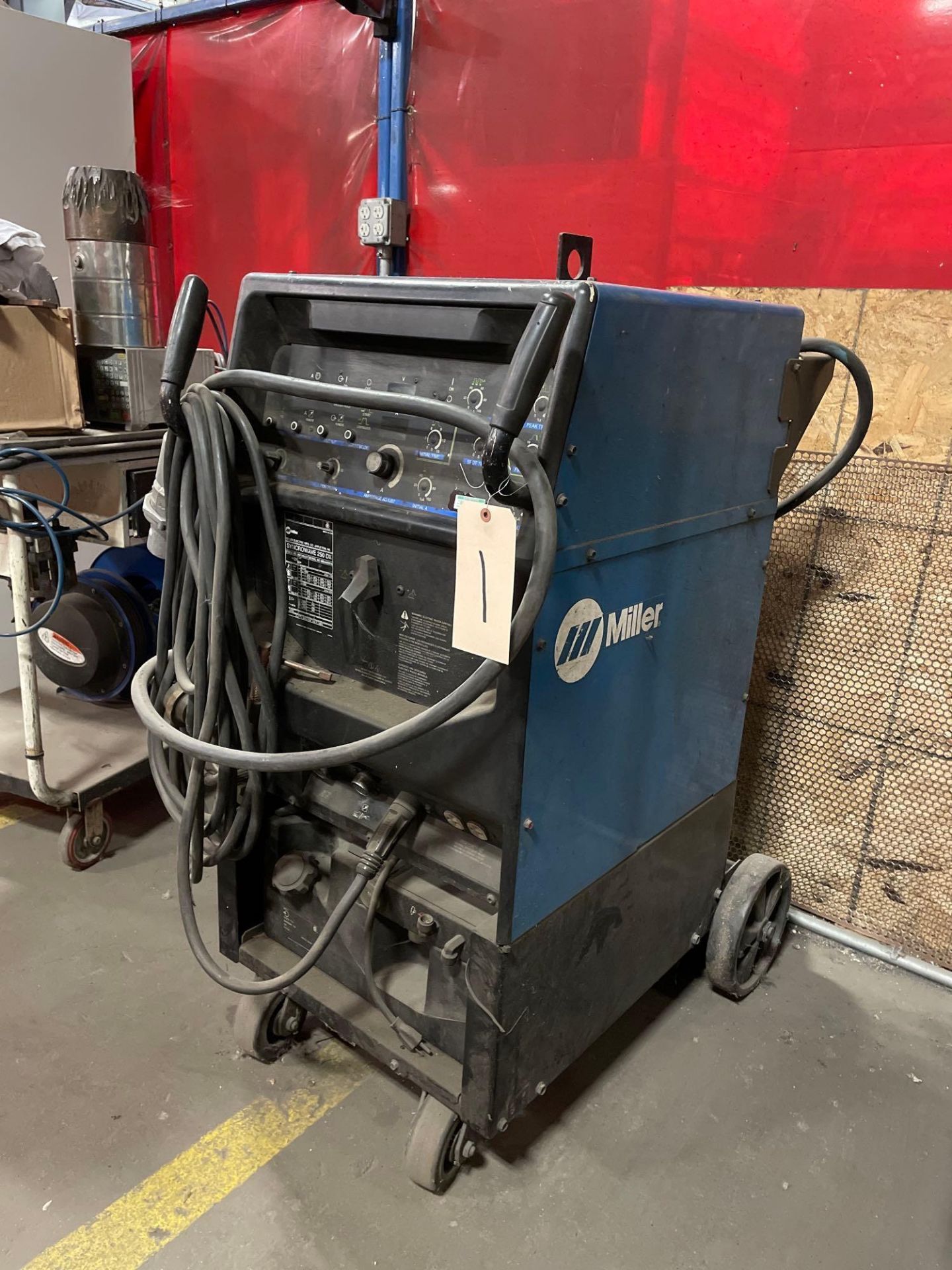 Miller Syncrowave 250 DX Welder on Casters - Image 3 of 8