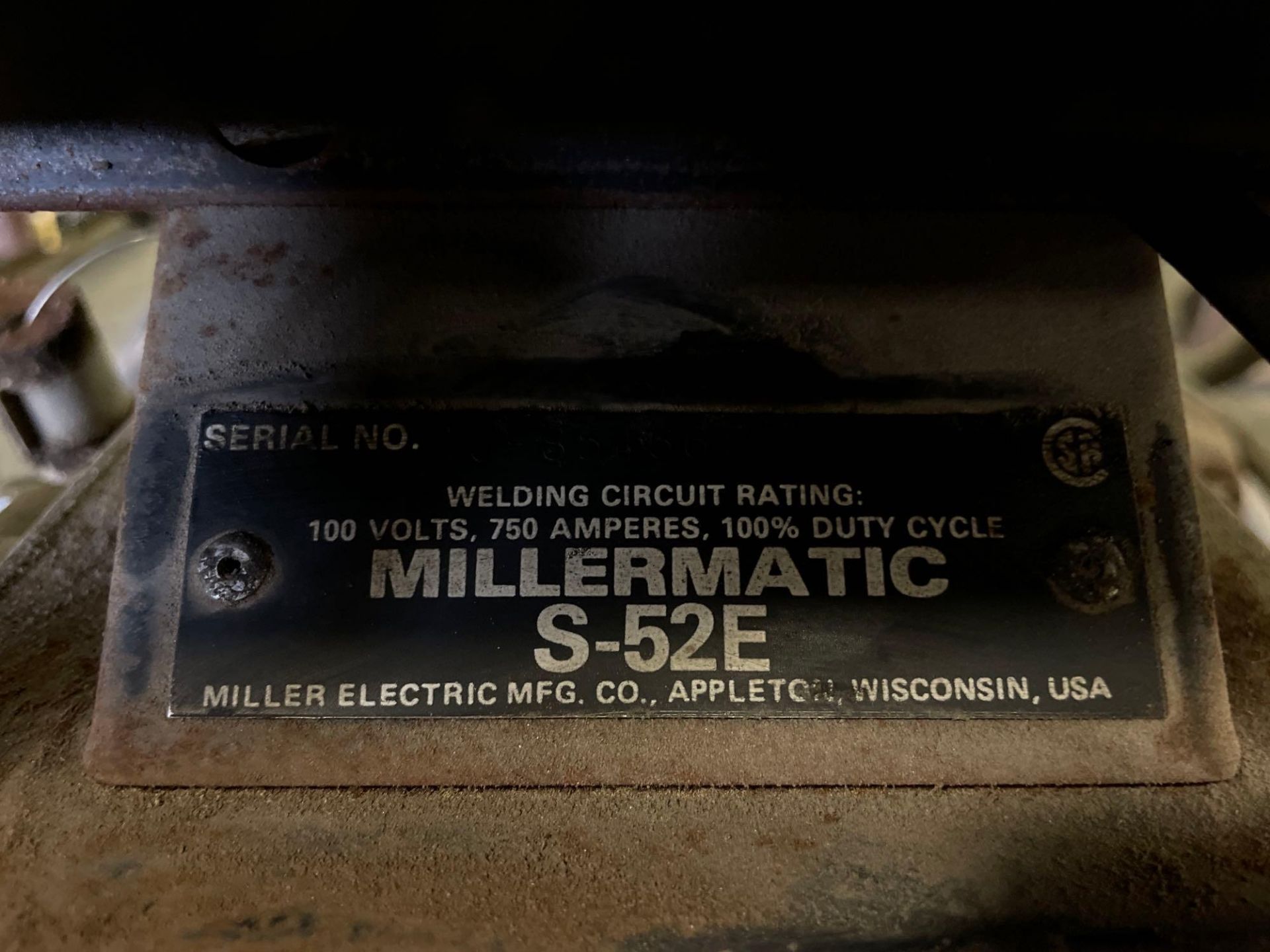 Miller Syncrowave 250 DX Welder on Casters - Image 11 of 14