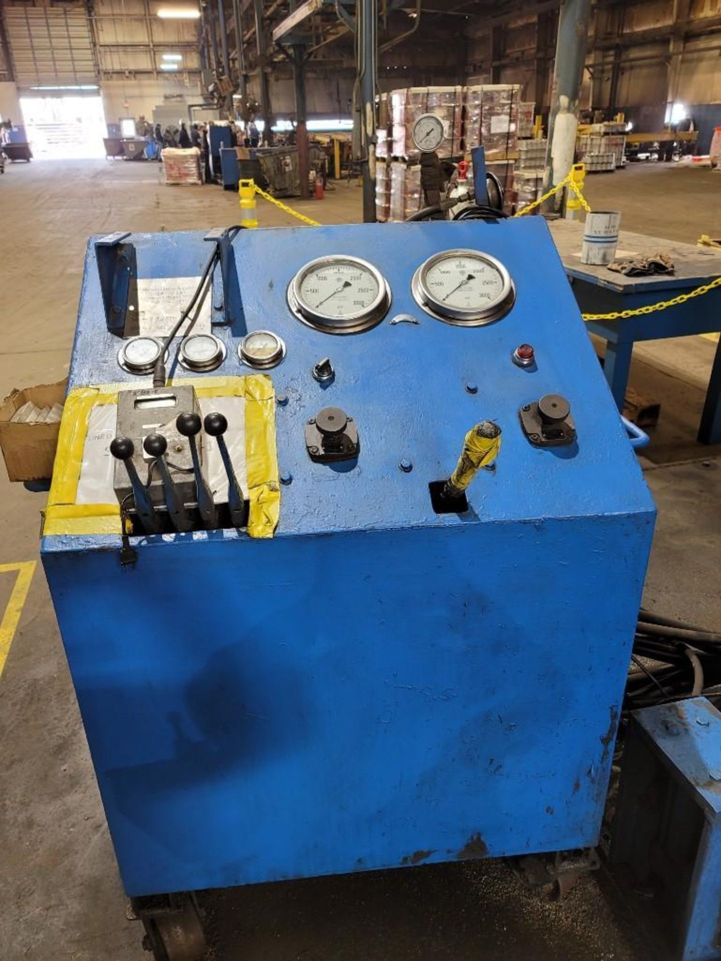 Bucking Machine, RP Mfg. Model TW-7000 - Image 3 of 10