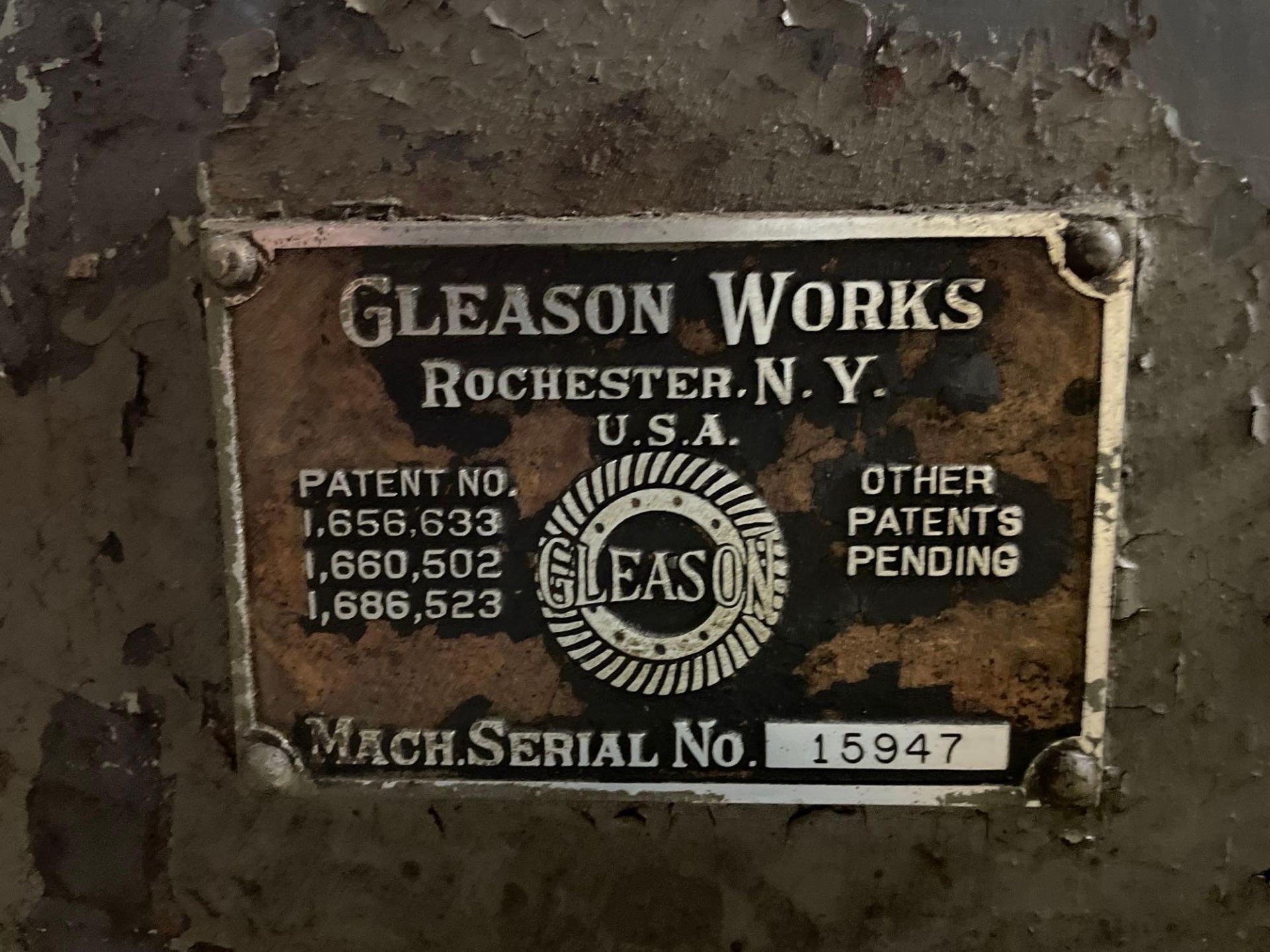 Gleason #12 12" Straight Bevel Generator - Image 10 of 10