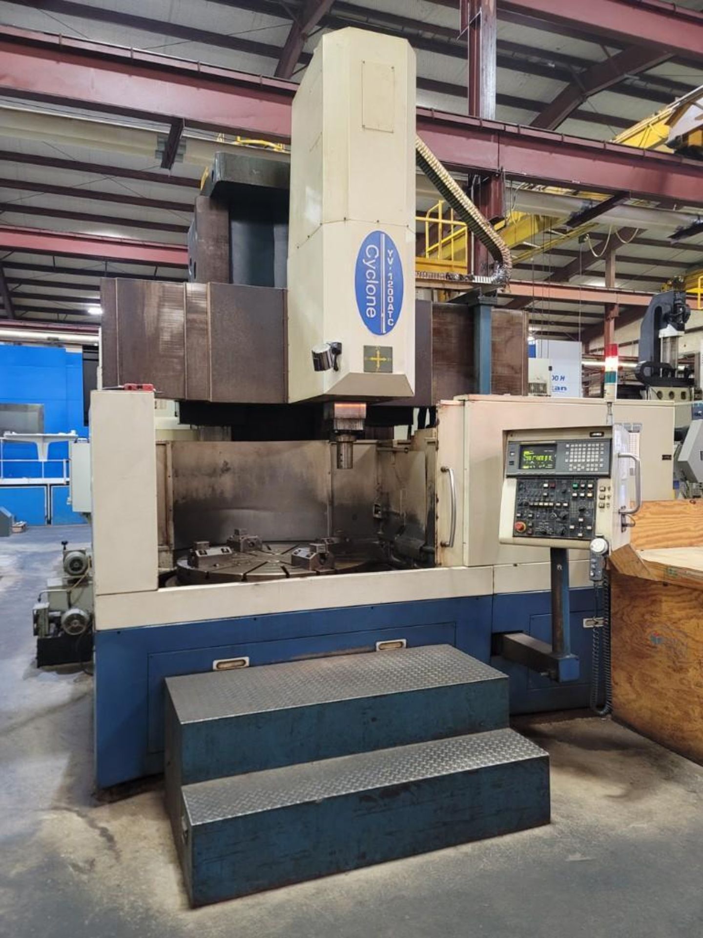 Cyclone YV 1200ATC CNC Vertical Boring Mill