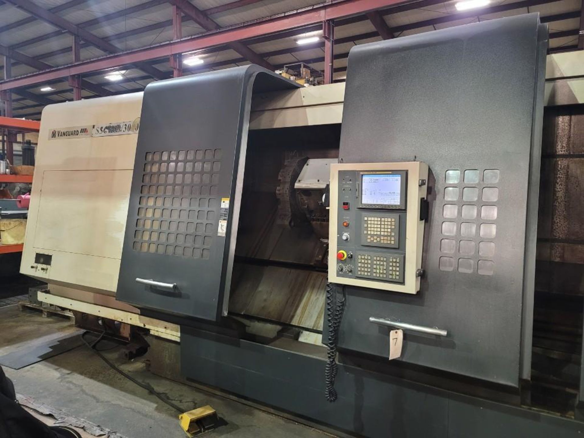 2006 Vanguard SSCK 80/3000 CNC Slant Bed Lathe