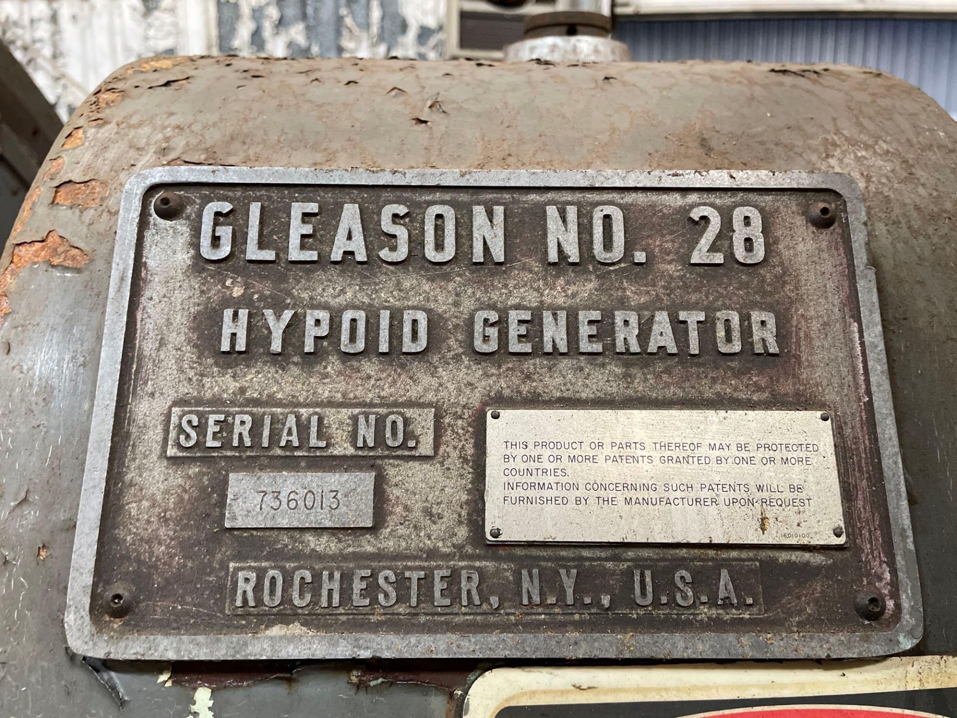 Gleason No. 28 Hypoid (Spiral Bevel) Gear Generator - Image 13 of 13