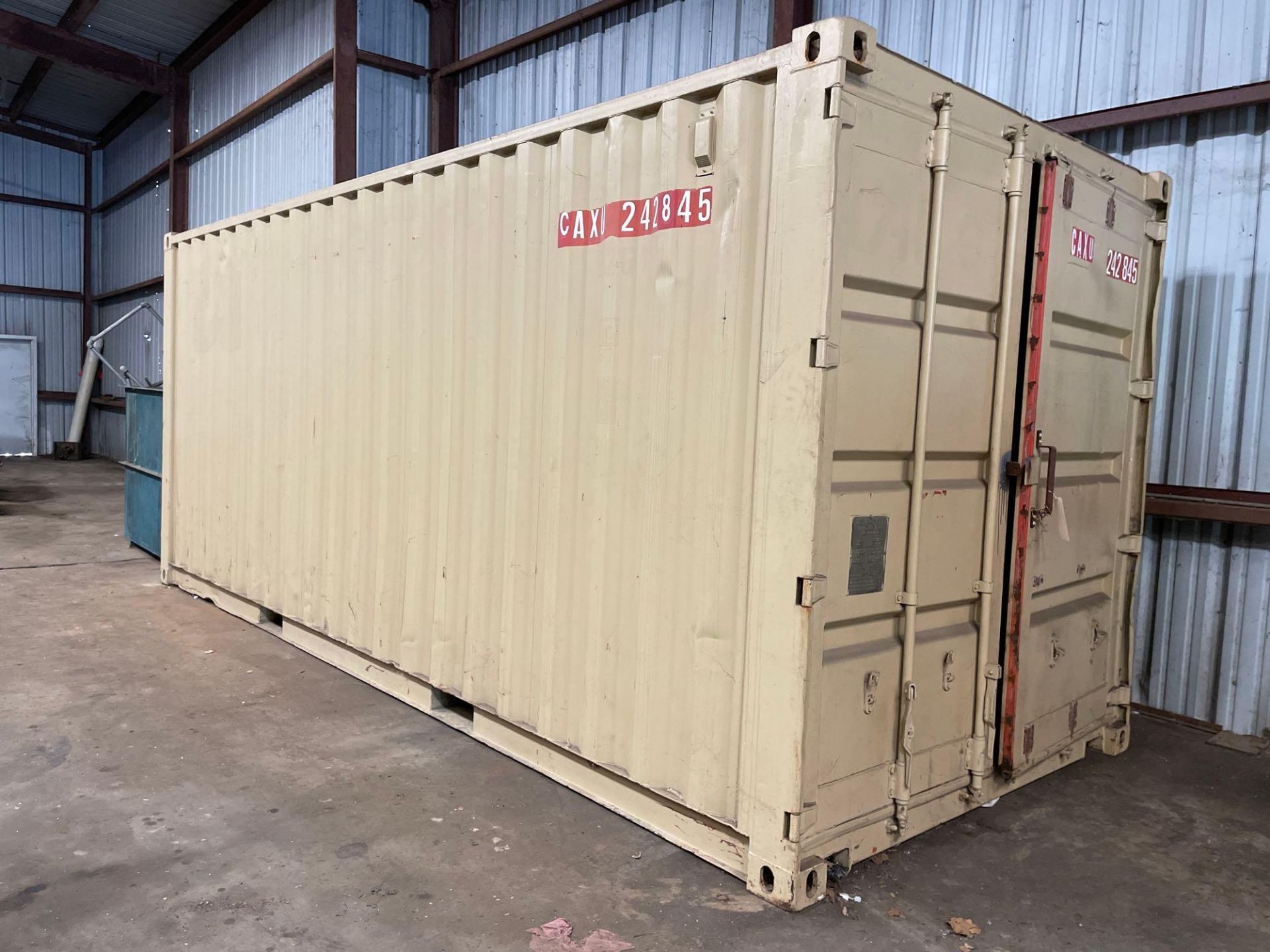 20' Shipping Container (no contents)