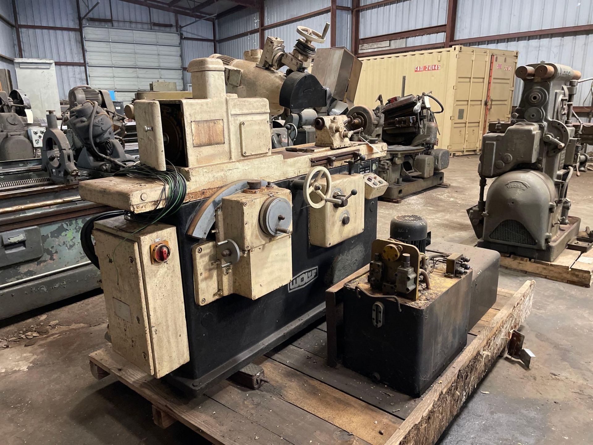 Wolf Basic Grinding Machine, Model HS8-8 - Image 4 of 10