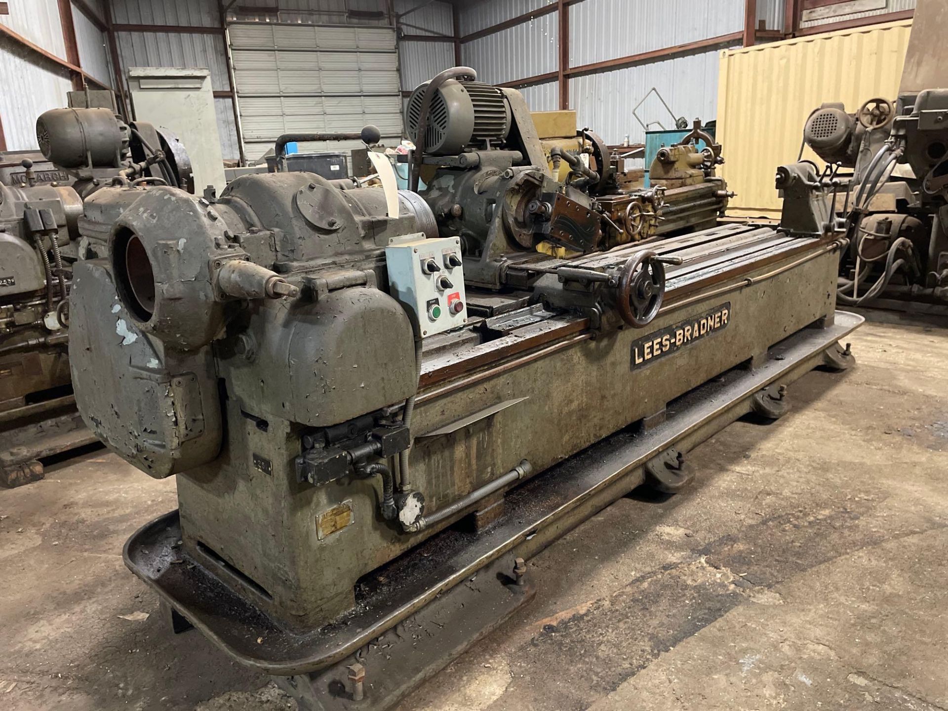 Lees-Bradner HT 12X102 Thread and Worm Milling Machine - Image 3 of 9
