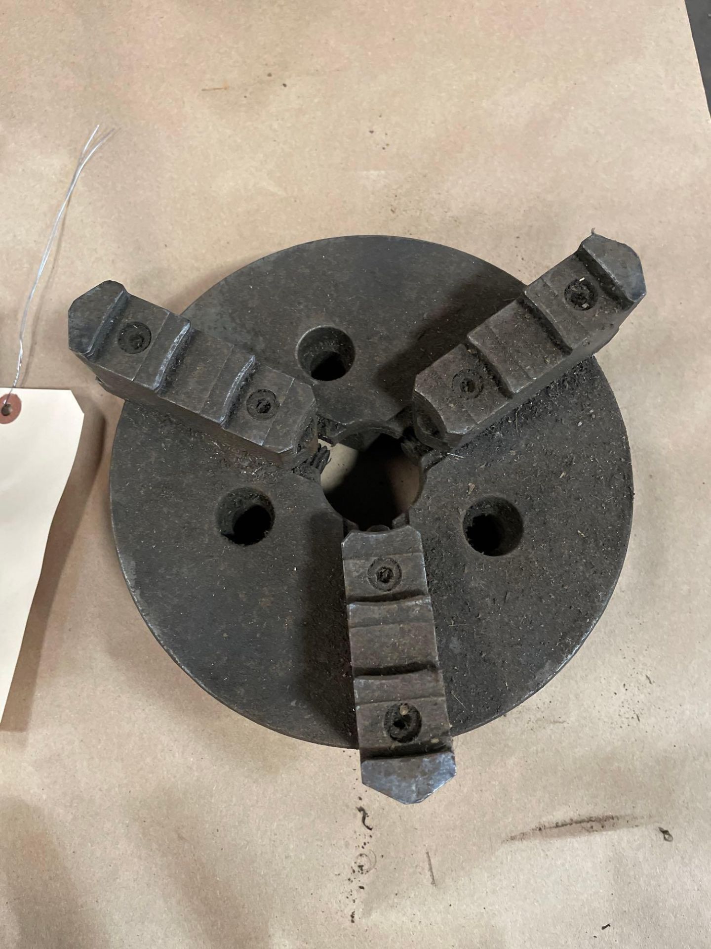 Lot of 3 Chucks: (1) 8" 3-Jaw Chuck, (1) 10" 3-Jaw Chuck, (1) 10" 3-Jaw Chuck - Image 6 of 7