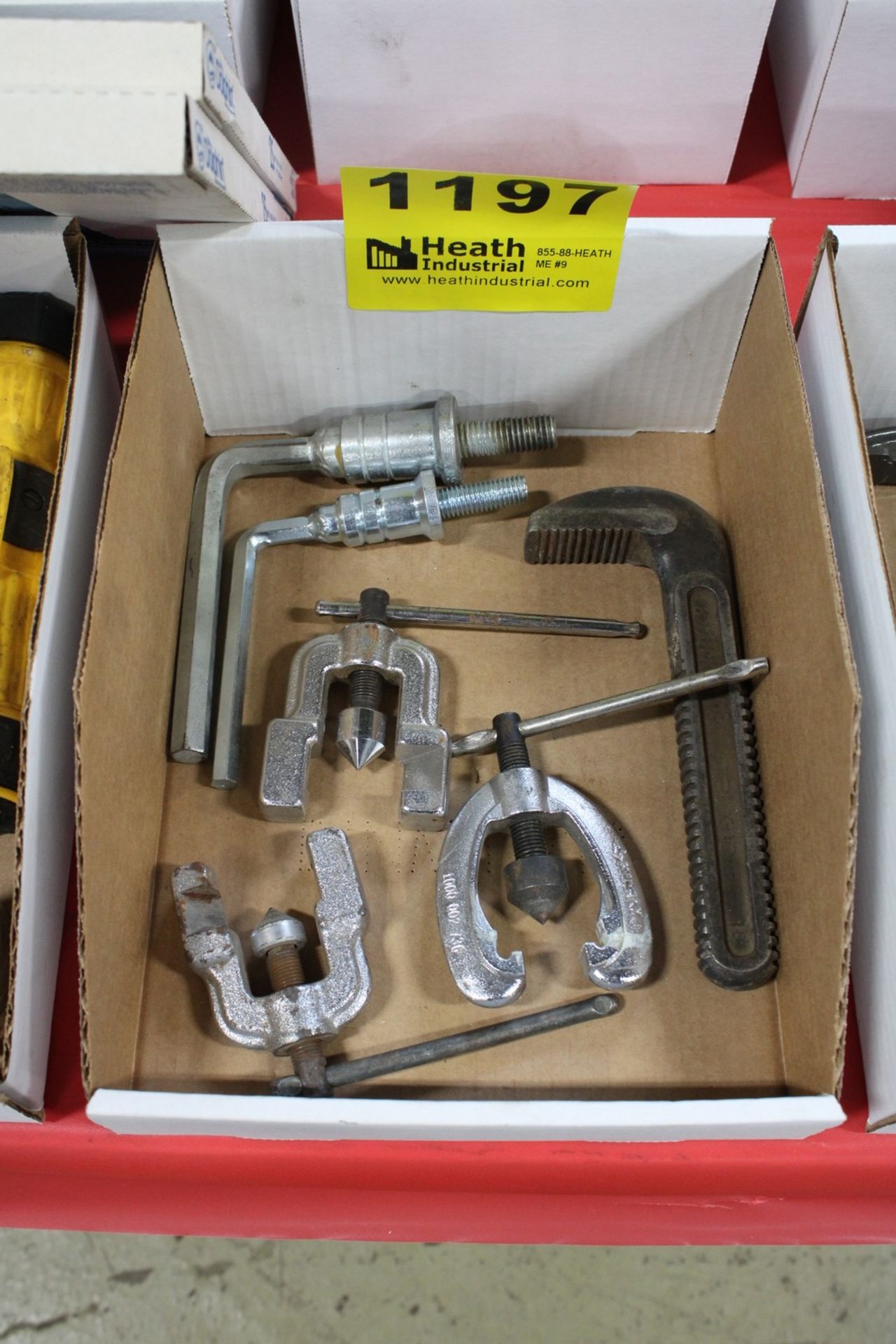 CABLE CUTTER, FLARING TOOLS, ETC. IN (2) BOXES - Image 2 of 2