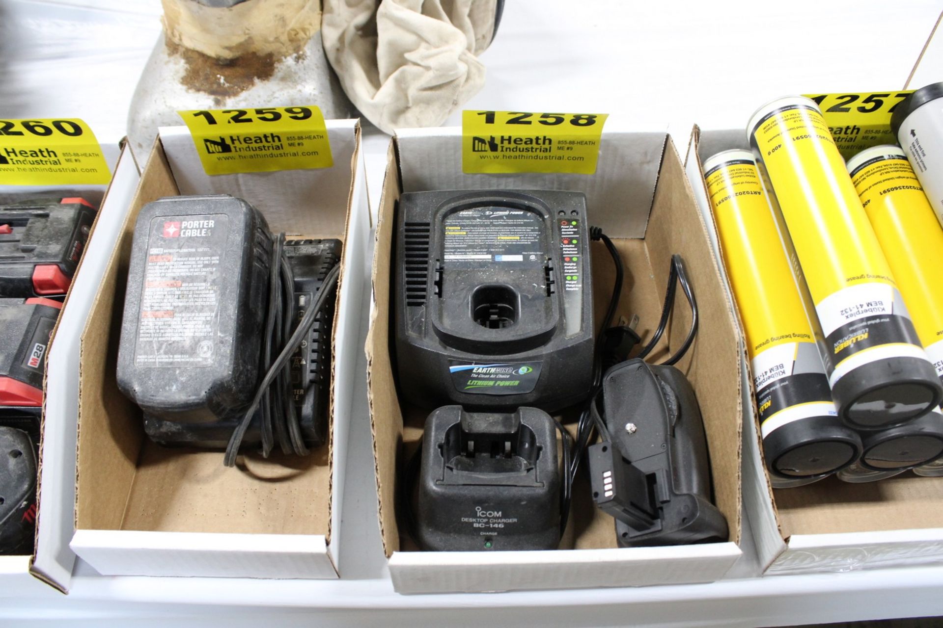 (3) ASSORTED TOOL BATTERY CHARGERS