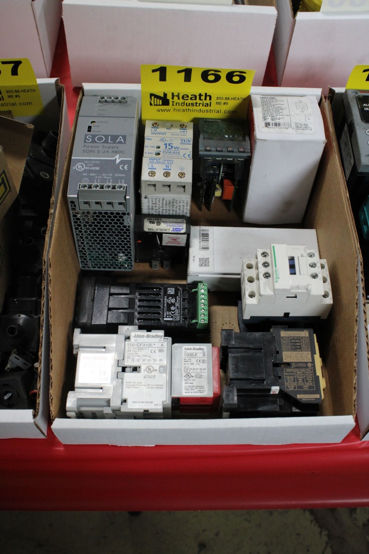 SOLA POWER SUPPLY, ETC IN BOX