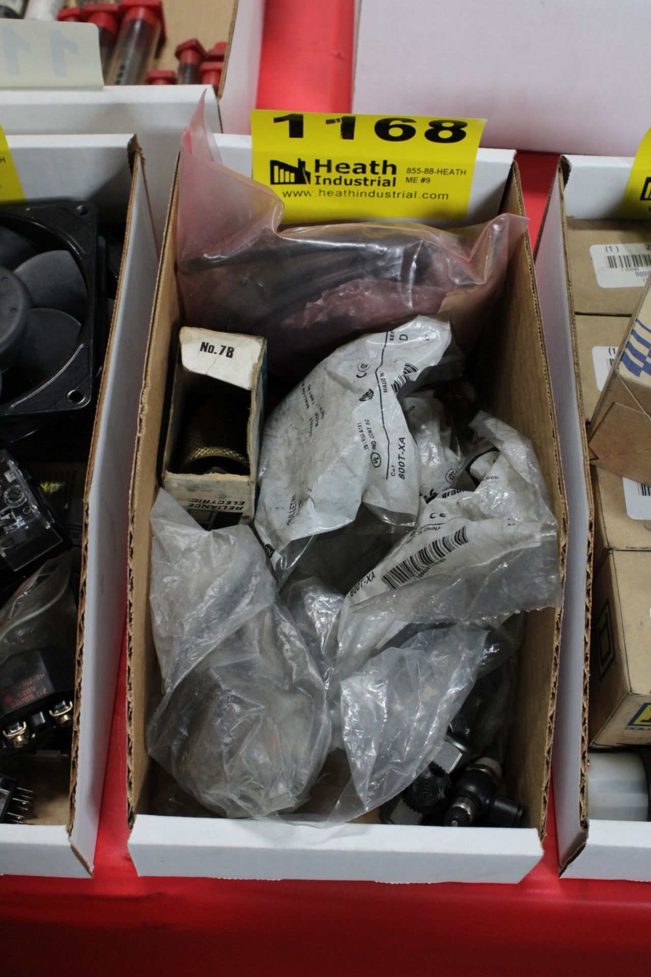 ASSORTED ELECTRICAL IN BOX